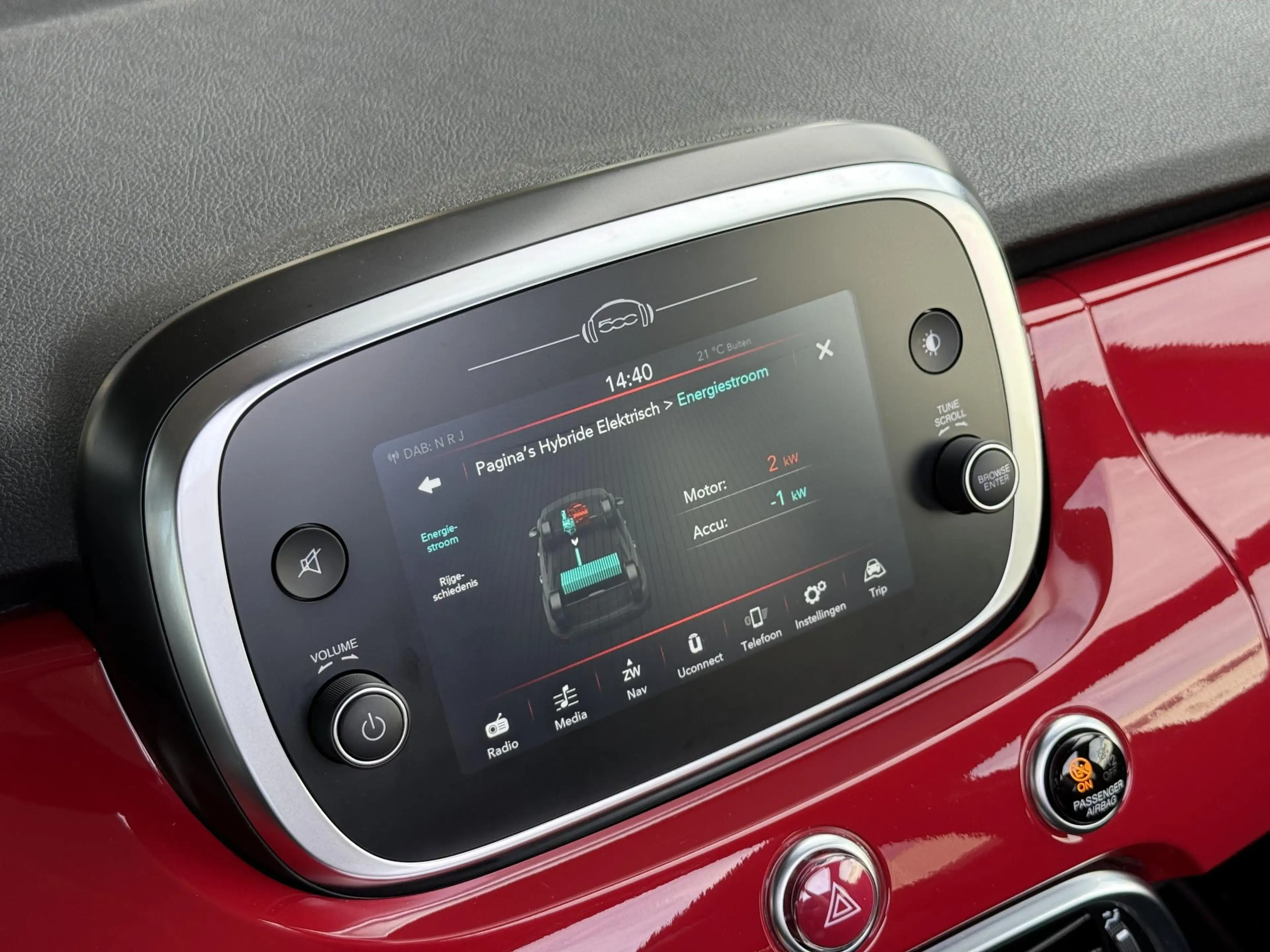 Fiat 500X 1.5 Hybrid RED Cabrio Automaat Navi Camera Carplay — photo 23