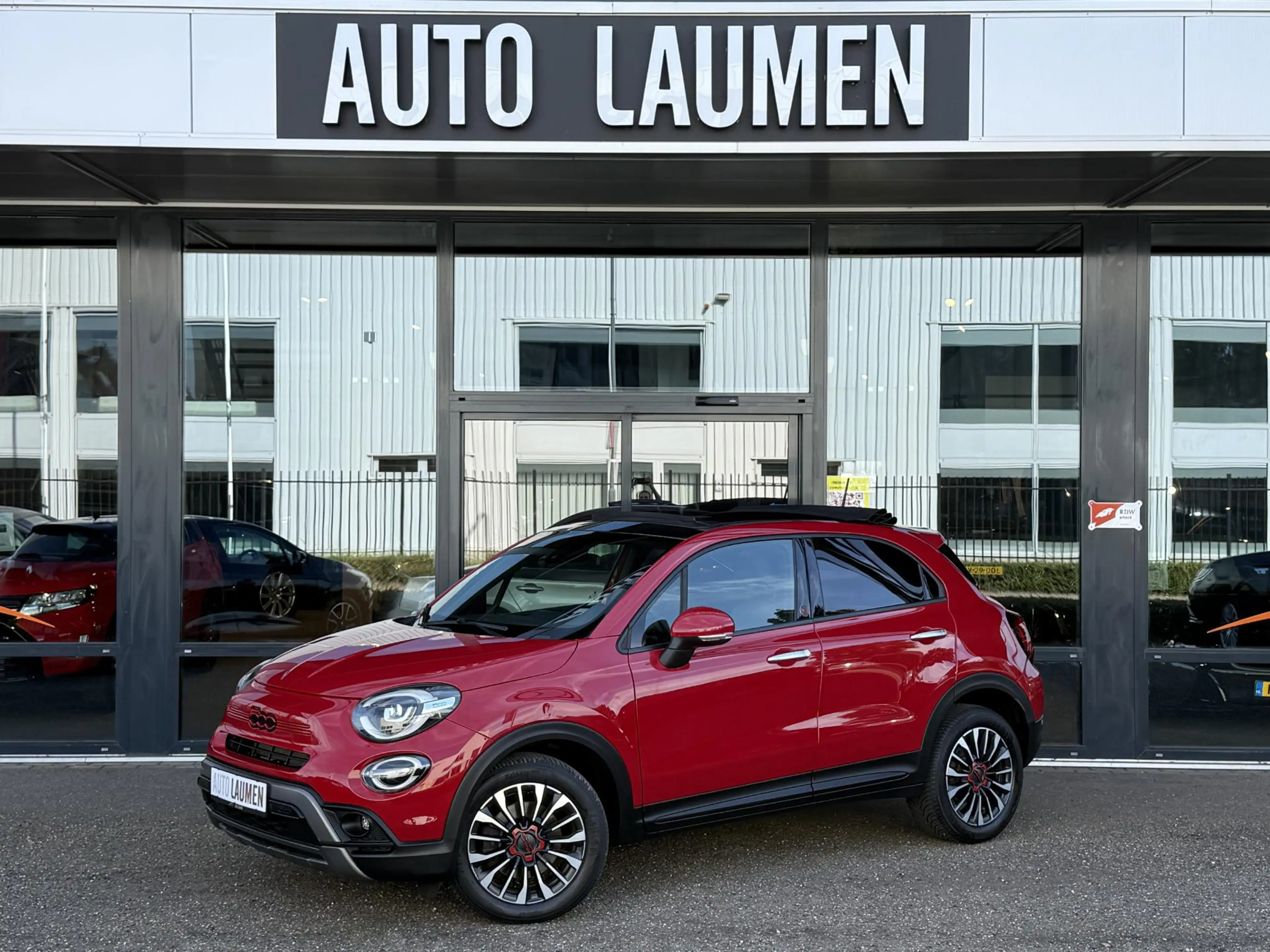 Fiat 500X 1.5 Hybrid RED Cabrio Automaat Navi Camera Carplay