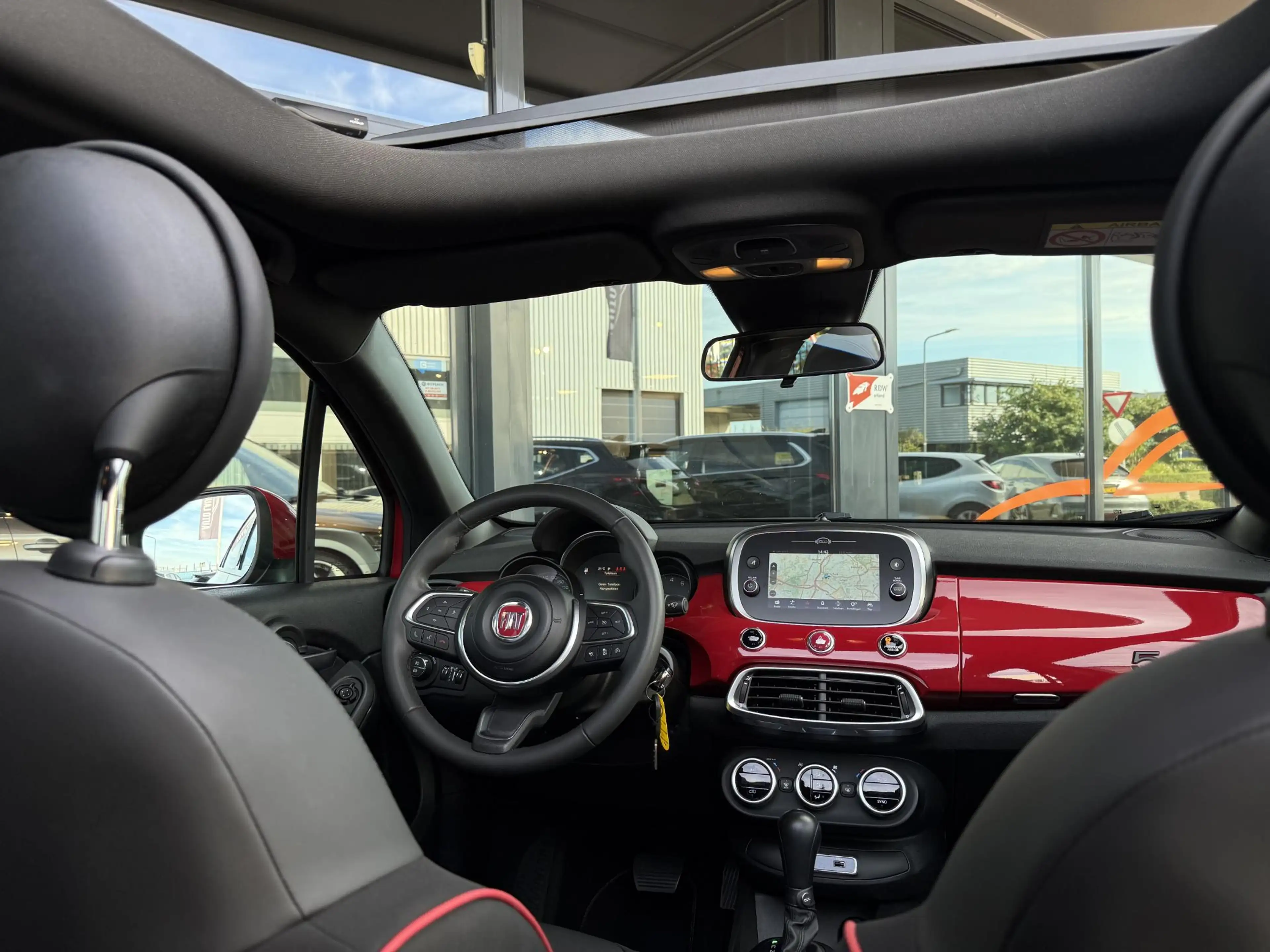 Fiat 500X 1.5 Hybrid RED Cabrio Automaat Navi Camera Carplay — photo 28