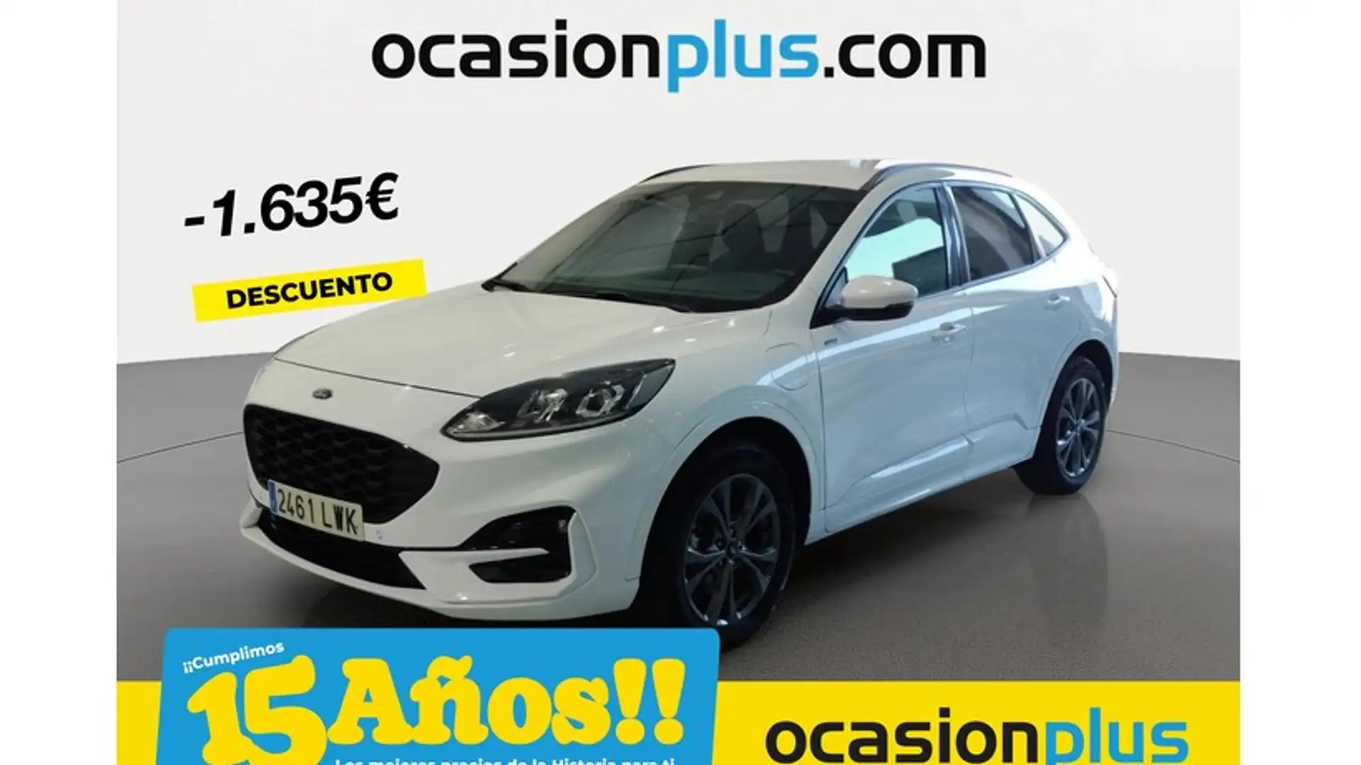 Ford Kuga 2.5 Duratec PHEV ST-Line 4x2 Blanc - 1