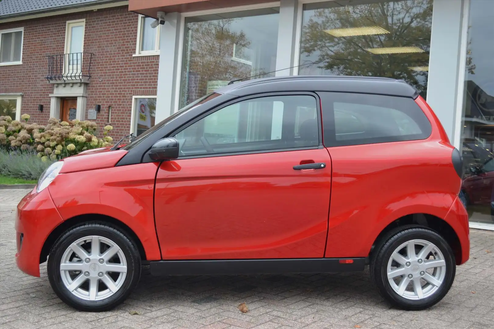 Aixam Crossline S9 Minauto Cross met STUURBEKRACHTIGING Brommobiel Roşu - 2