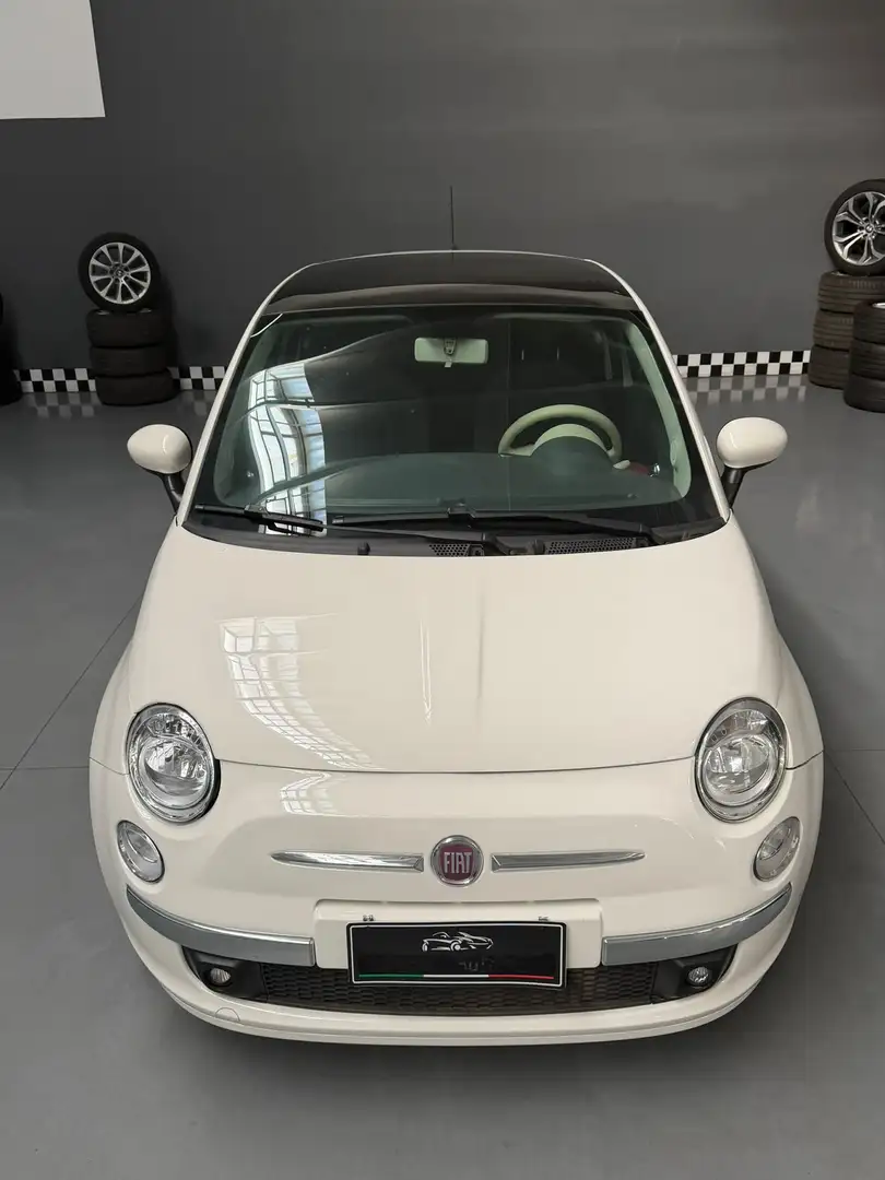 Fiat 500 500 III 1.2 Lounge 69cv by Gucci 2013 Blanc - 1
