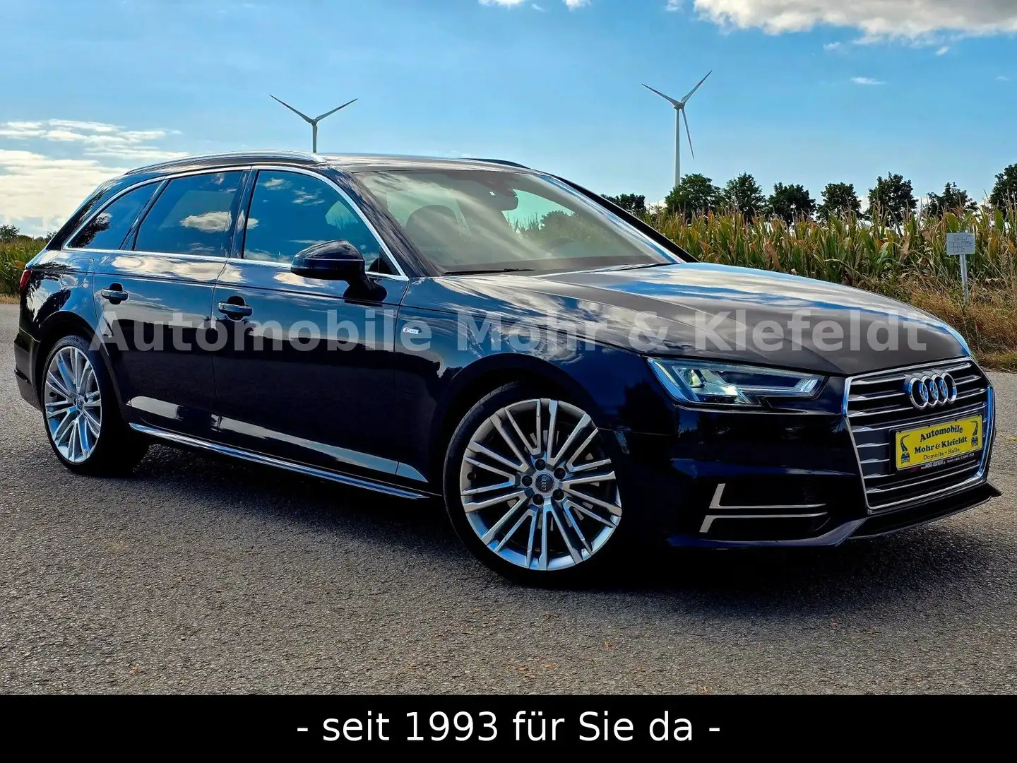Audi A4 Avant sport S line*VIRTUAL*ALCA*APP-CONNECT* Bleu - 1