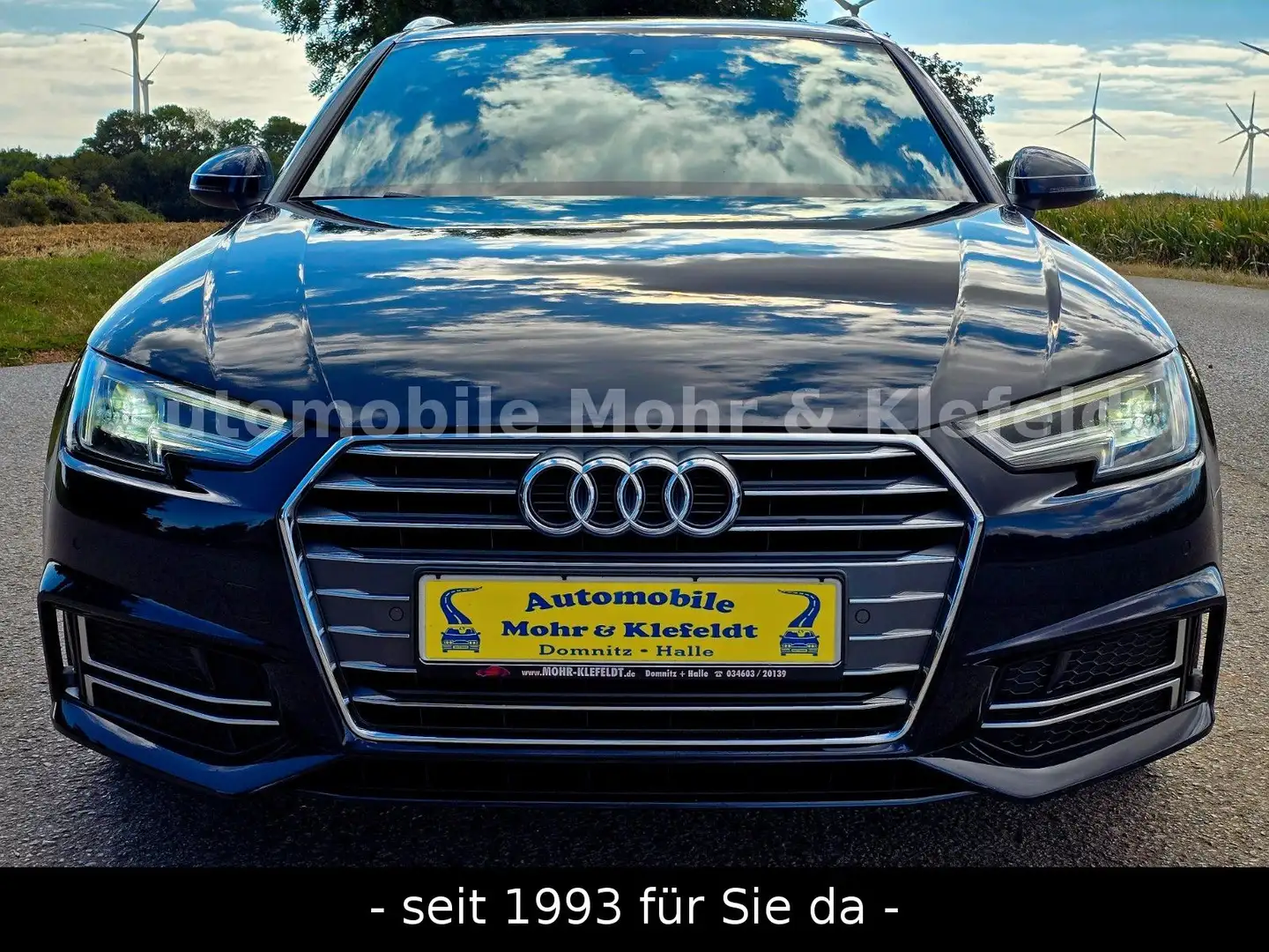 Audi A4 Avant sport S line*VIRTUAL*ALCA*APP-CONNECT* Bleu - 2