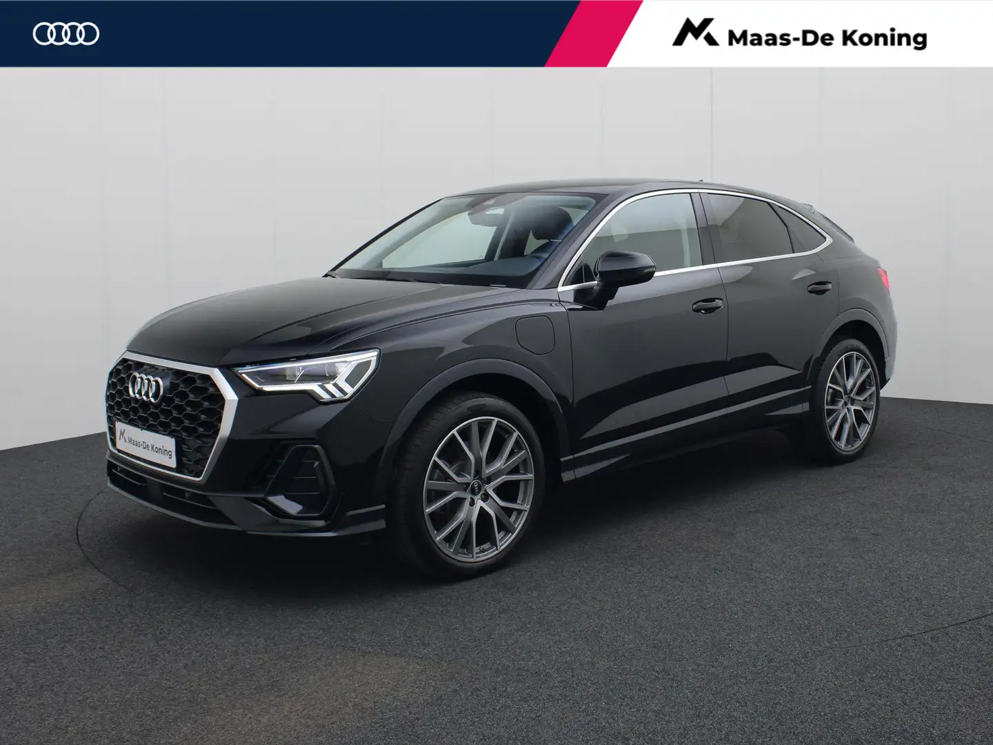 Audi Q3 Sportback 45 TFSIe 180kW/245PK · Leder · Camera + Zwart - 1