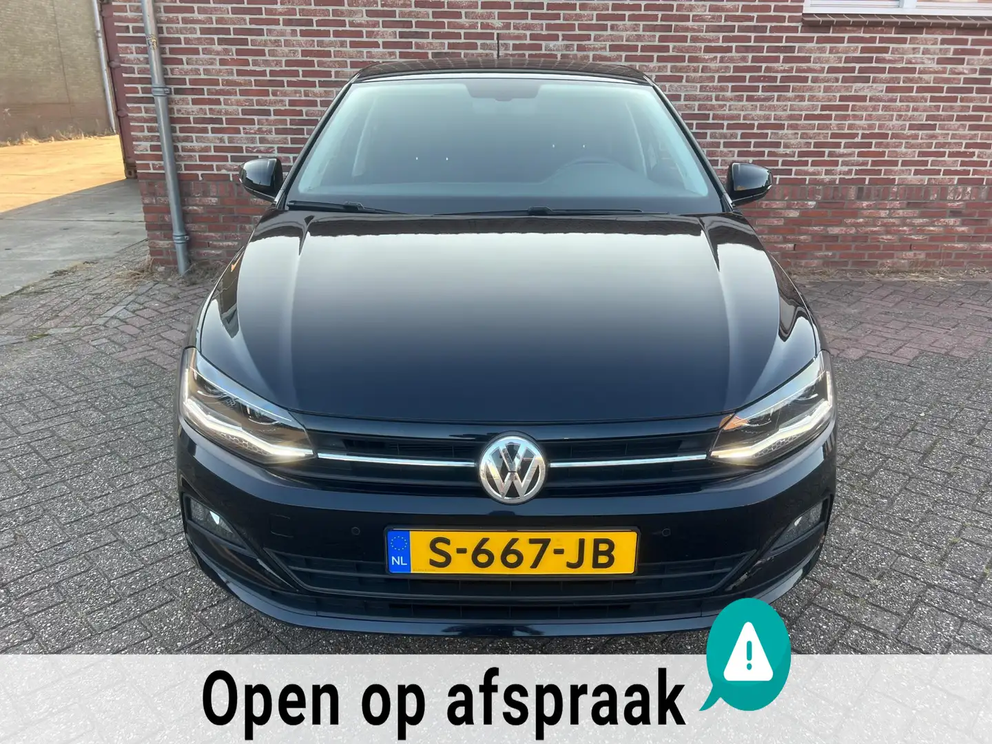 Volkswagen Polo 1.0 TSI R Line 17”|Beats|Virtual|Led|Carplay|Clima Zwart - 2