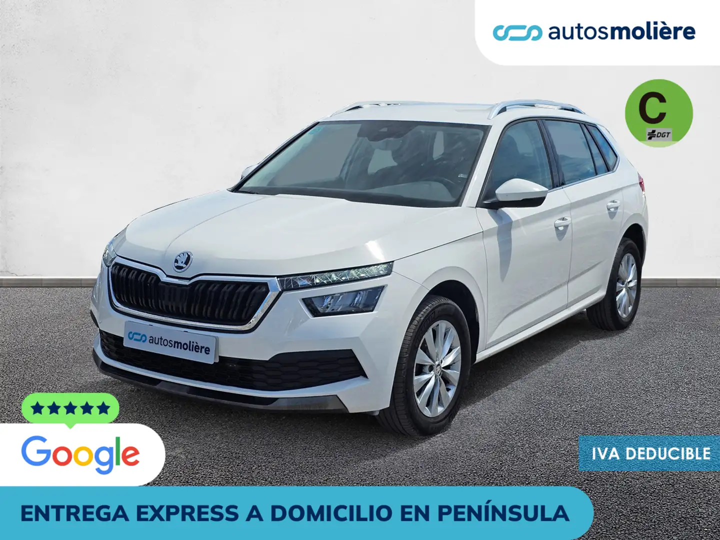 Skoda Kamiq 1.0 TSI Ambition 81kW DSG Weiß - 1