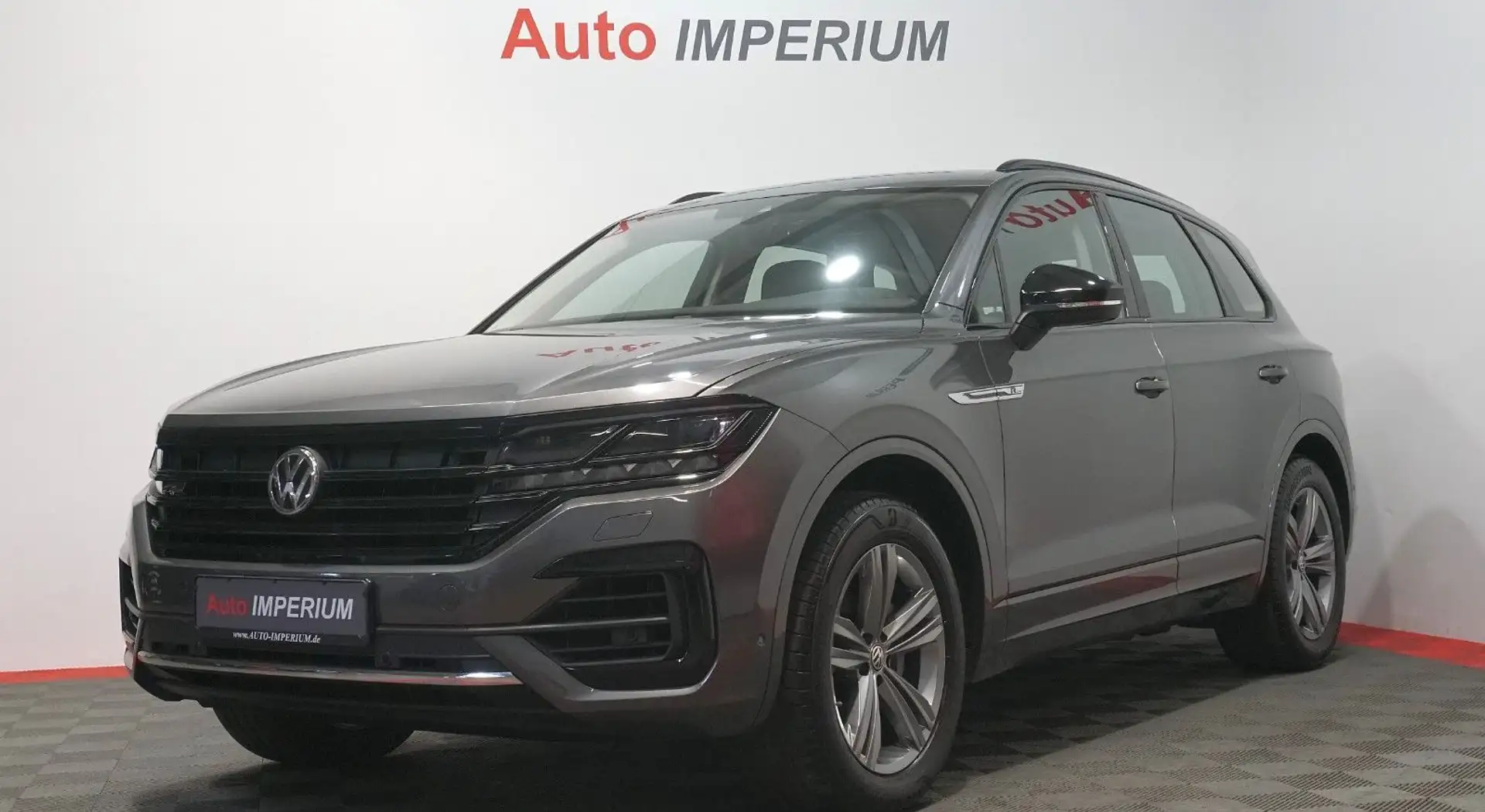 Volkswagen Touareg 3.0 TDI R Line 4Motion*ACC*AHK*RFK*IQ* Gris - 1