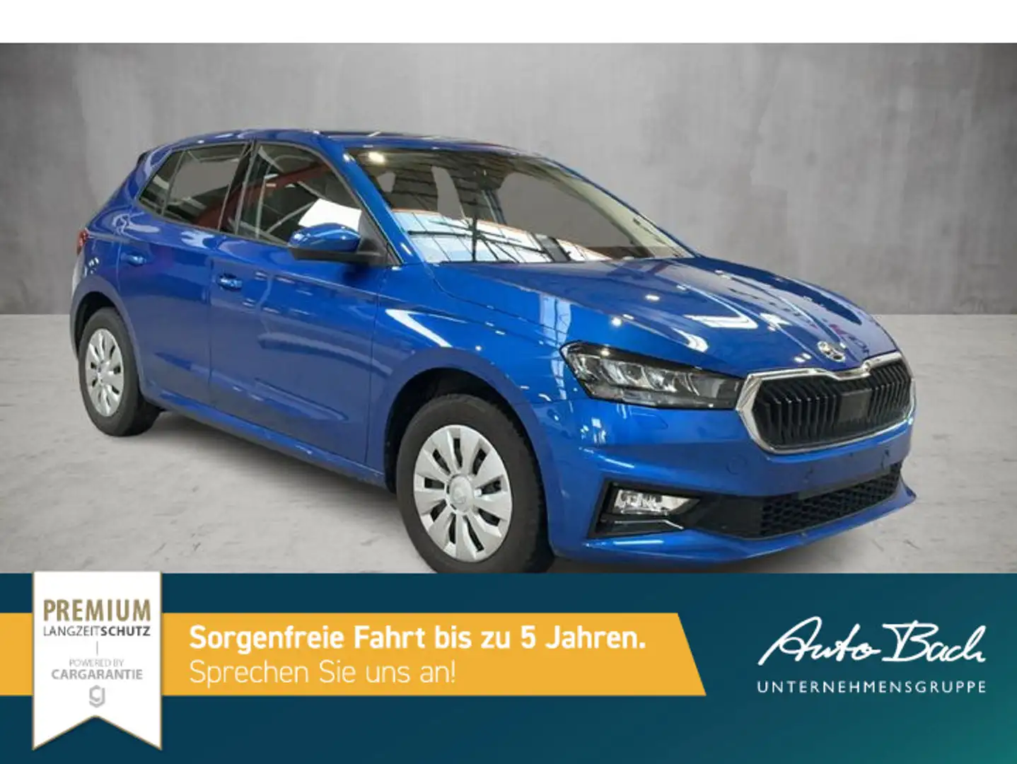 Skoda Fabia Essence 1.0 MPI Klima GRA LED Blau - 2