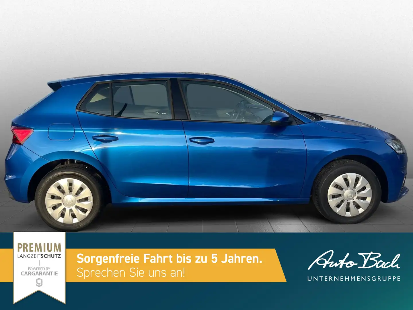 Skoda Fabia Essence 1.0 MPI Klima GRA LED Blau - 2