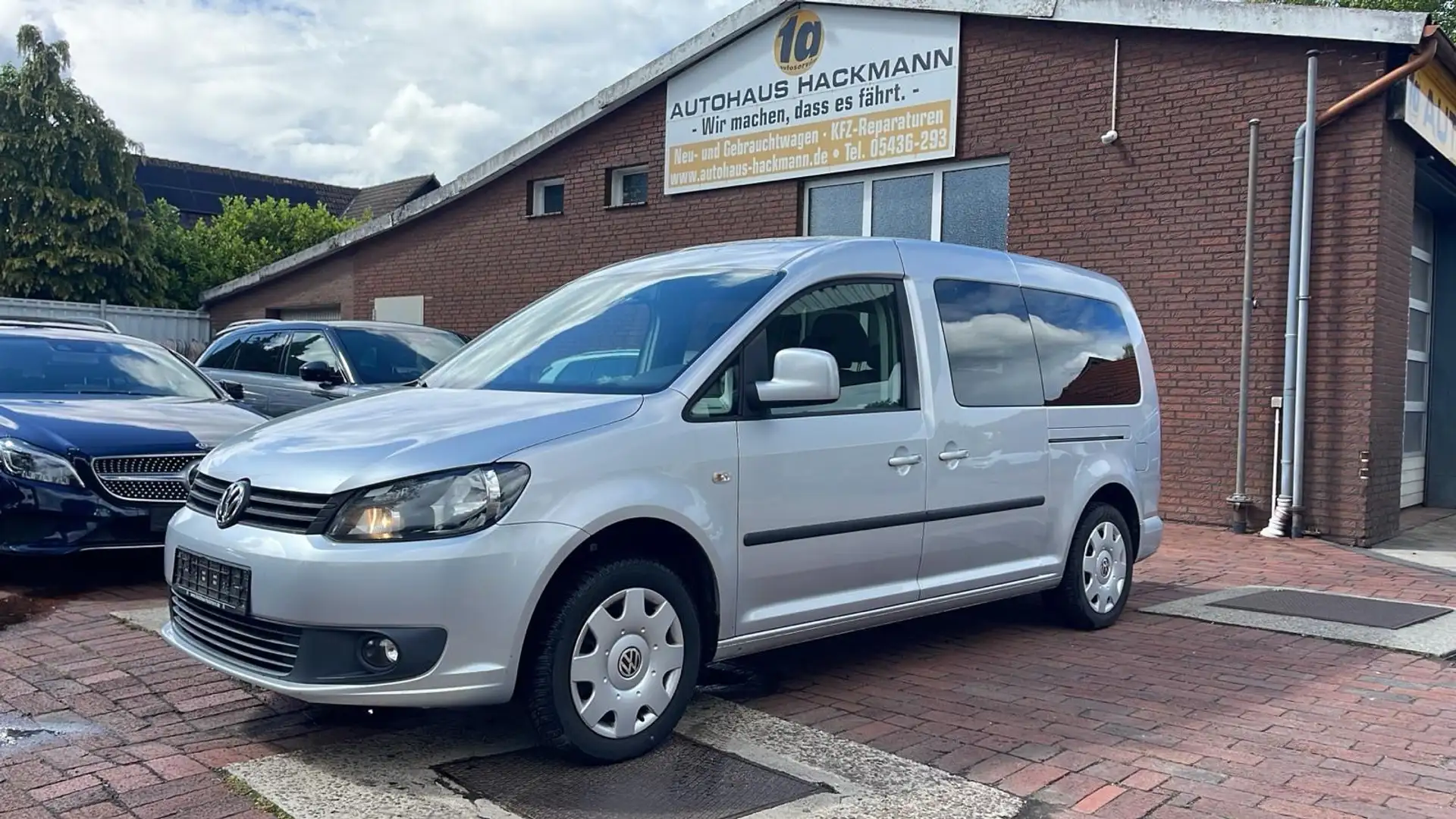 Volkswagen Caddy Maxi  2.0 TDI  Trendline+AHK+GRA+PDC Argento - 1