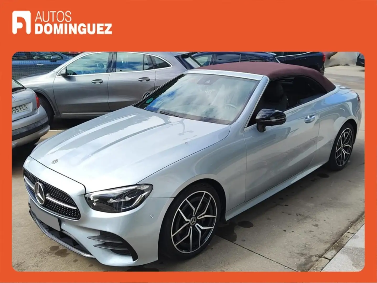 Mercedes-Benz E 220 Cabrio 220d 9G-Tronic Grijs - 1