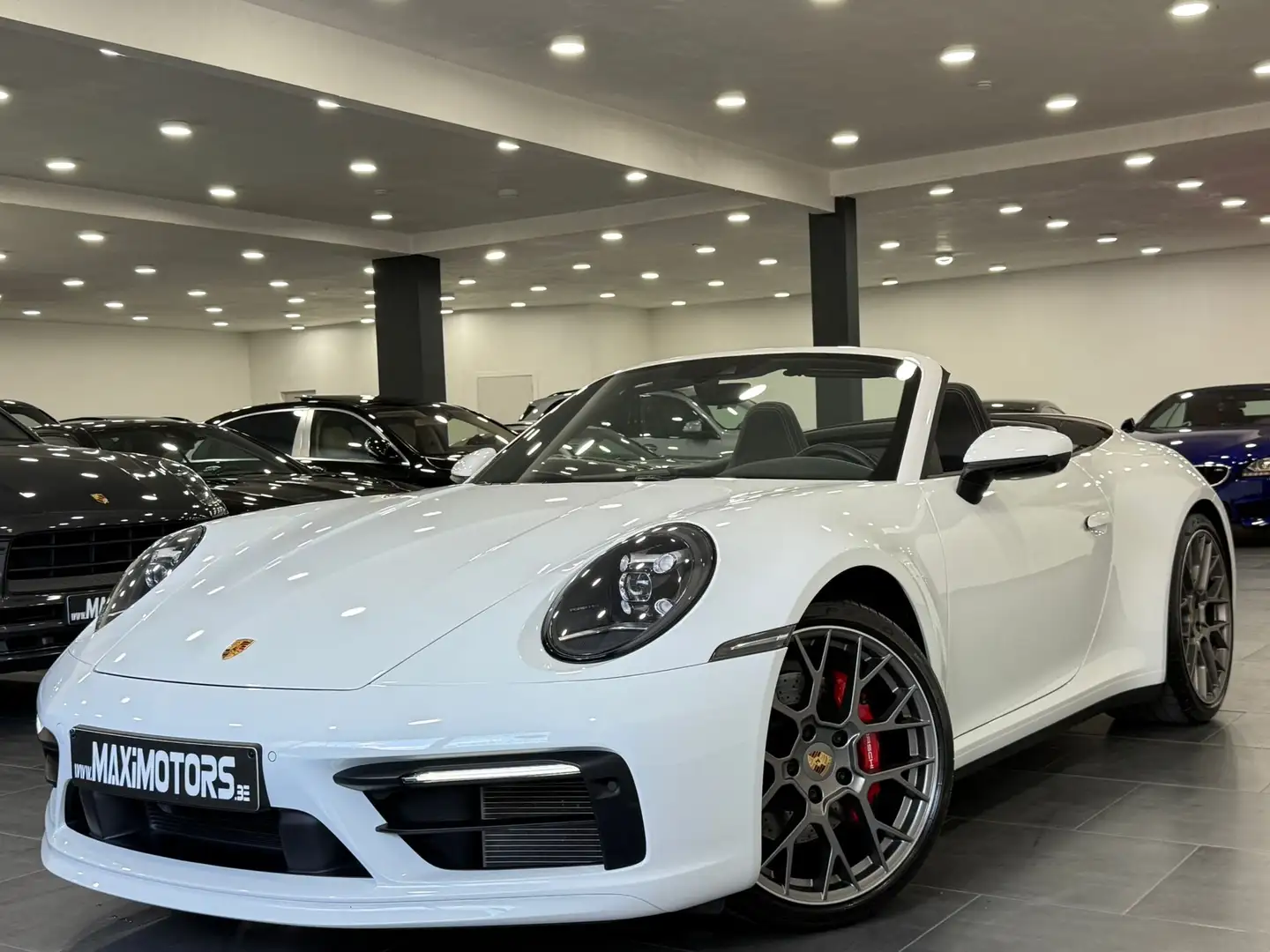 Porsche 911 992 Carrera 4S Cabriolet 450Ps⚠️13863KM⚠️ Blanc - 1