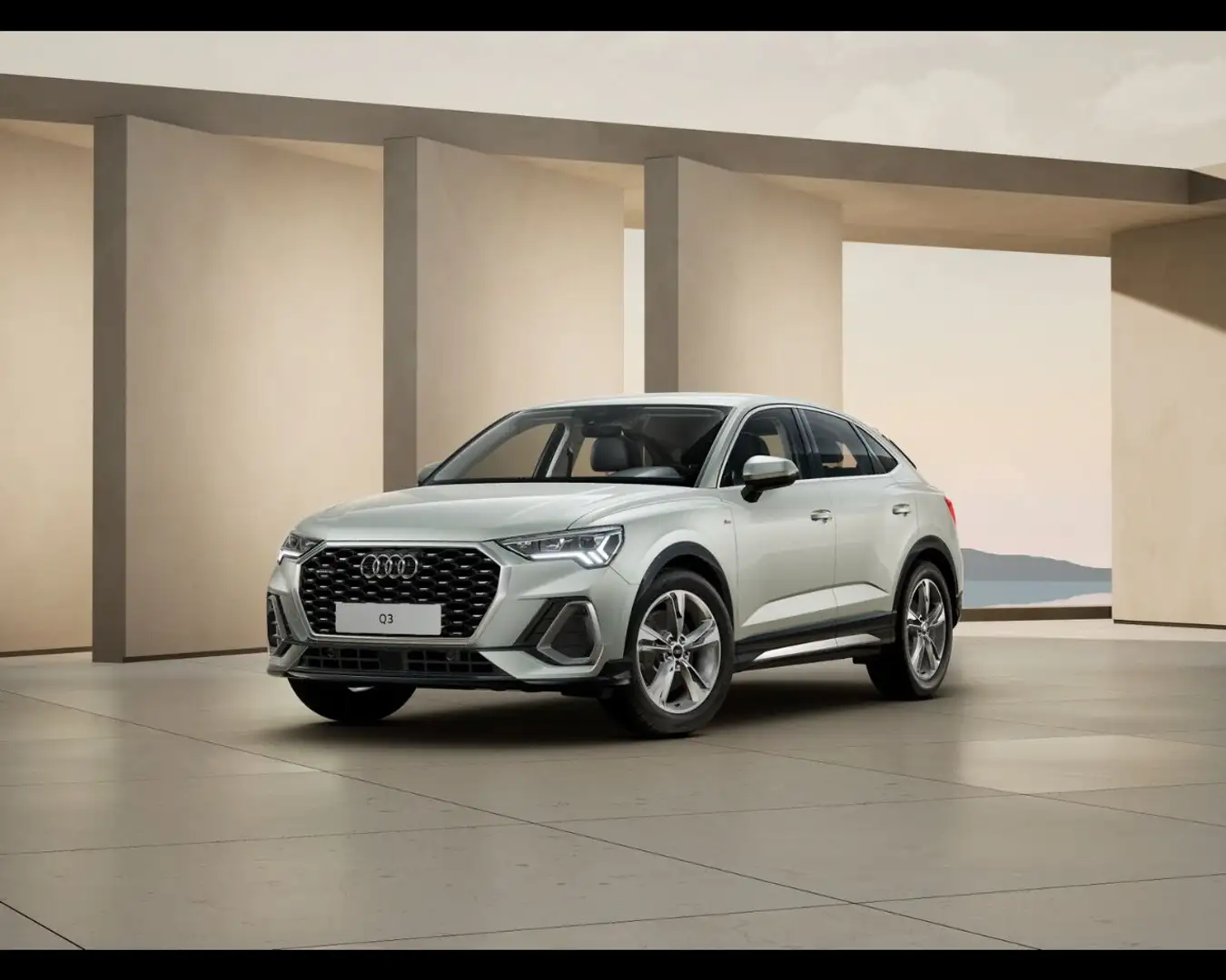 Audi Q3 2ª serie SPB 40 TDI quattro S tronic S line editi Plateado - 1