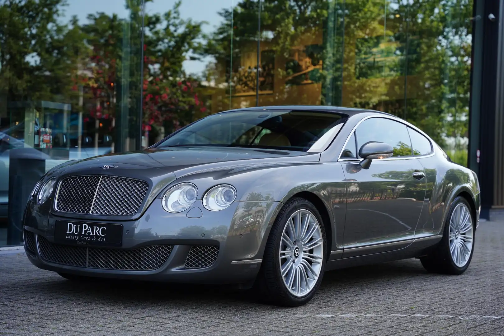 Bentley Continental GT 6.0 W12 Speed Mulliner Beige Leder Full Serviced Gris - 1