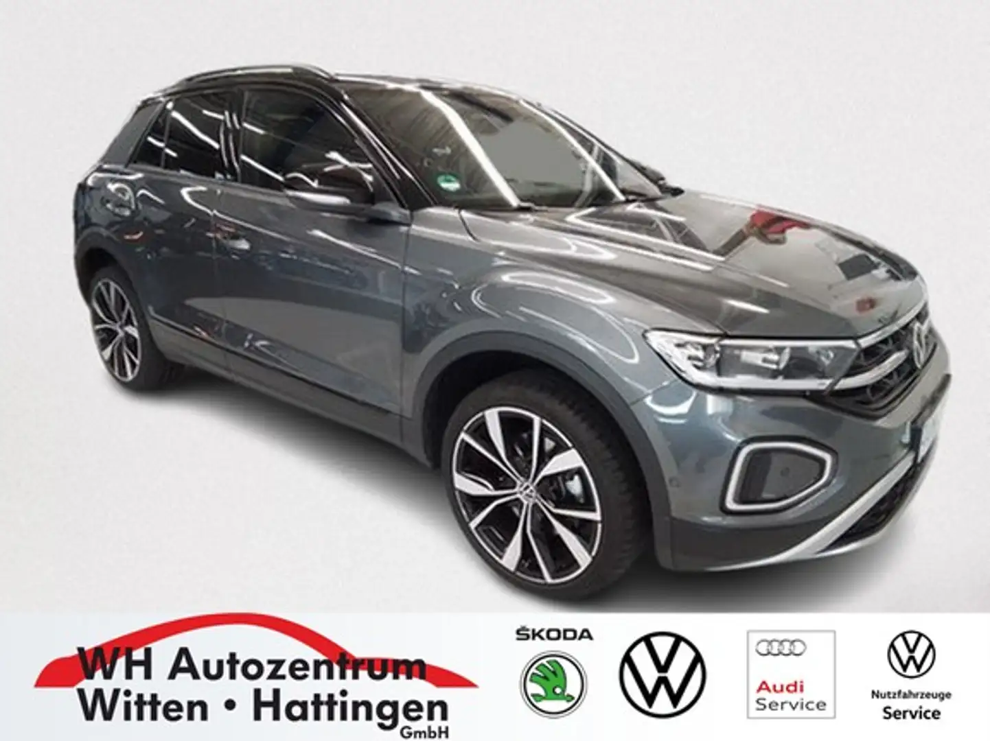 Volkswagen T-Roc 1.5 TSI Style Black Style PANORAMA STANDHZG NAV... Grijs - 1