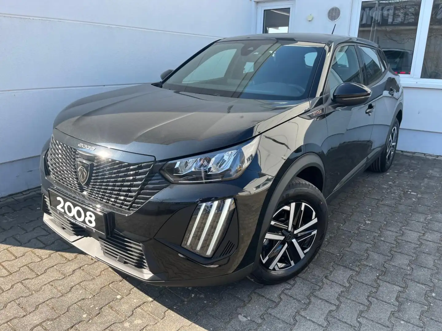 Peugeot 2008 PureTech 100 Style*SUMMER-SALE*Sitzheitung*Einpark Schwarz - 1