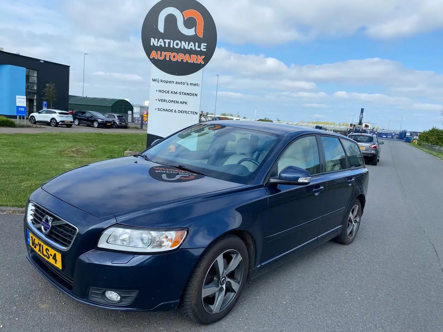 Volvo V50 2012 * Euro 5 * Top auto * Blauw - 1