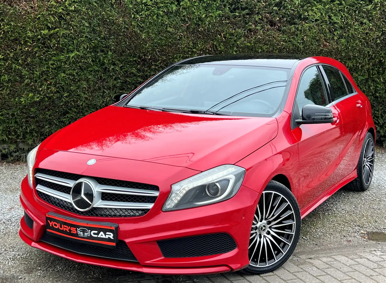 Mercedes-Benz A 180 Euro 6 - Full Pack Amg - Xenon - Camera - Gps Rood - 1