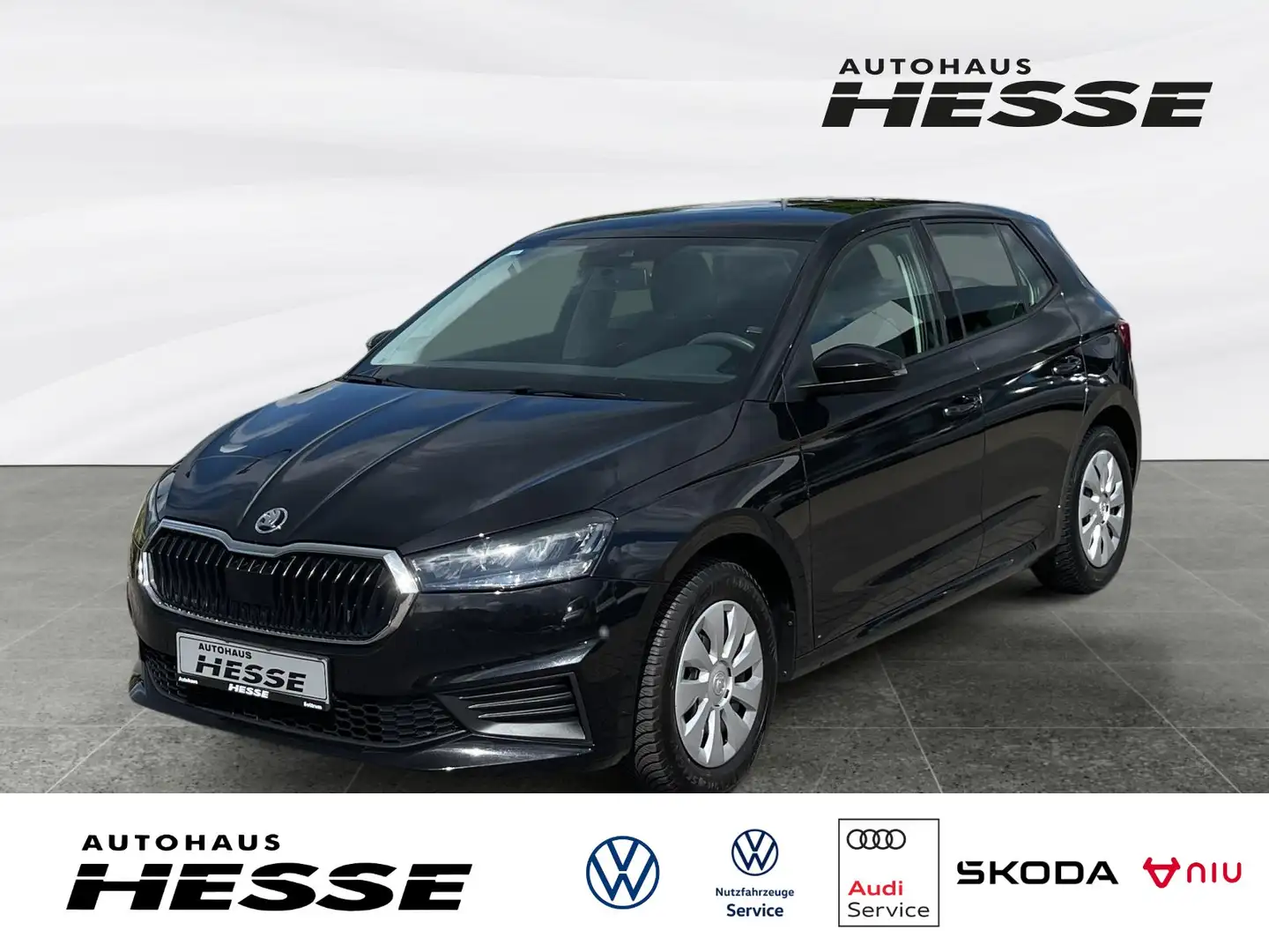 Skoda Fabia 1.0 MPI Active, LED Smartlink Laneassist Noir - 1
