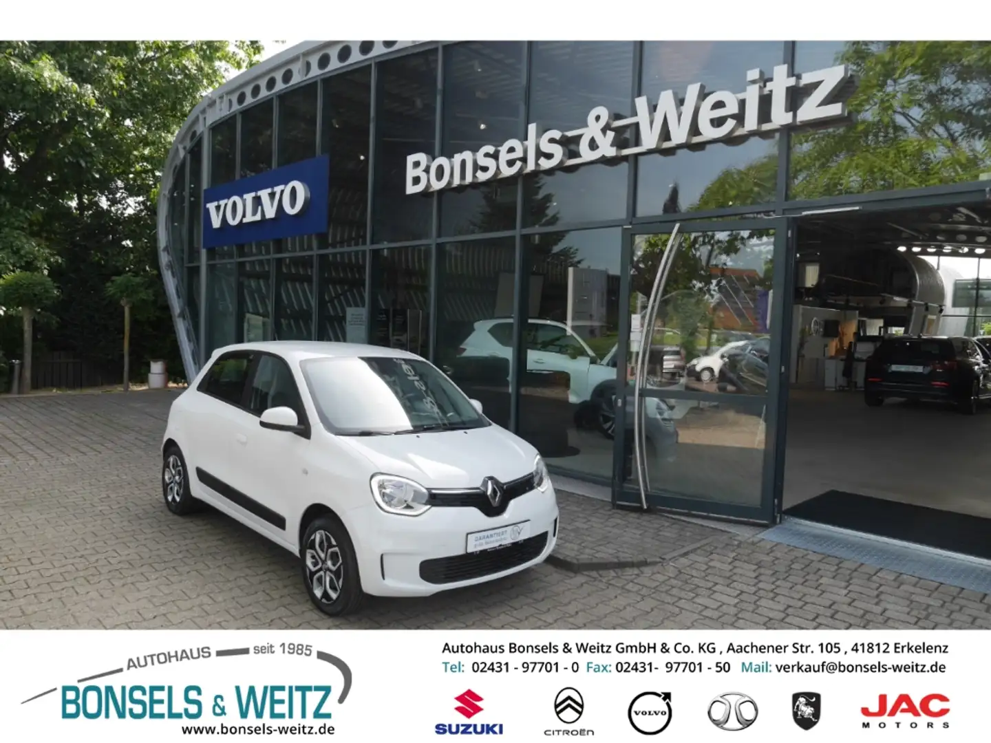 Renault Twingo 0.9 TCe 90 LIMITED E6 SHZ Klima Freisprech Tel.-Vo Blanc - 1