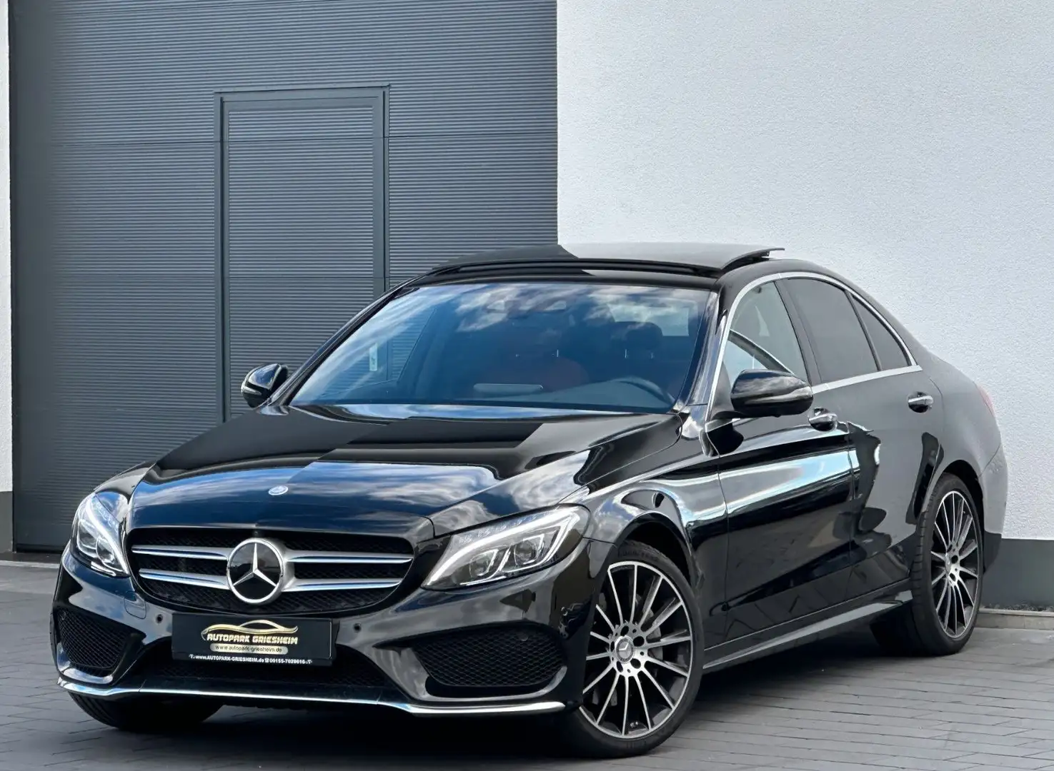 Mercedes-Benz C 250 CGI Lim.*AMG*VOLL*COMAND*360°PANO*Dist+*TV Noir - 1