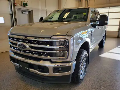 Gray 2026 Ford F-350 Super Duty Pickup Truck Four-Wheel Drive Automatic