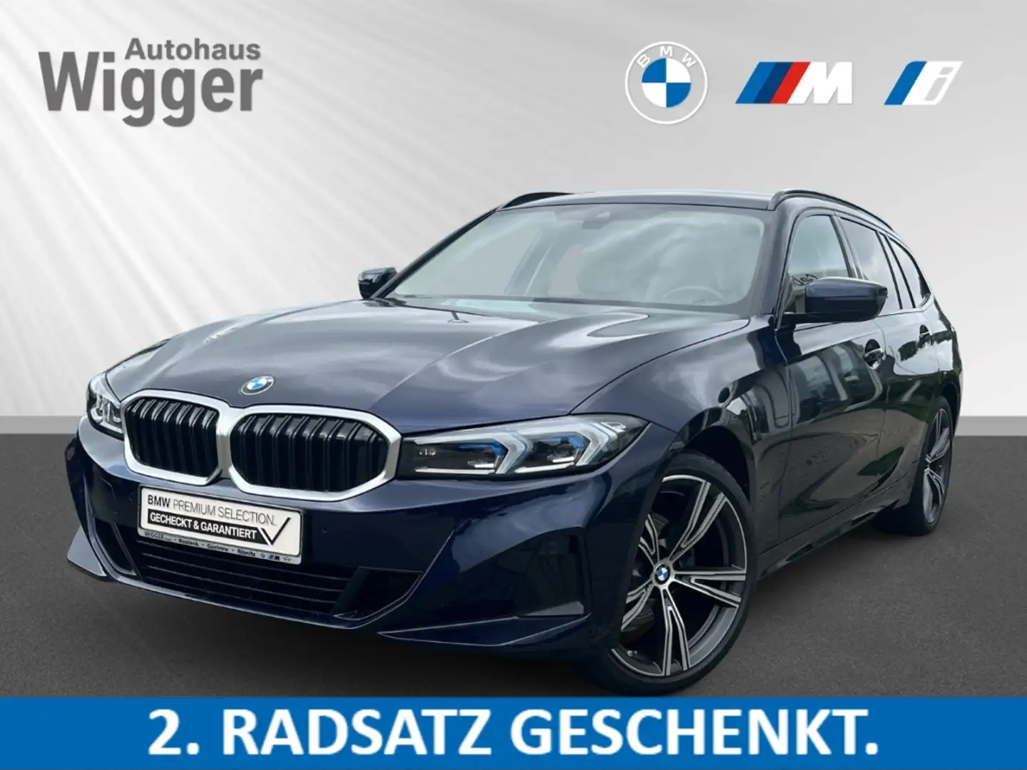 BMW 320 d xDrive touring/HUD/StandHZG/LED/Navigation Blau - 1