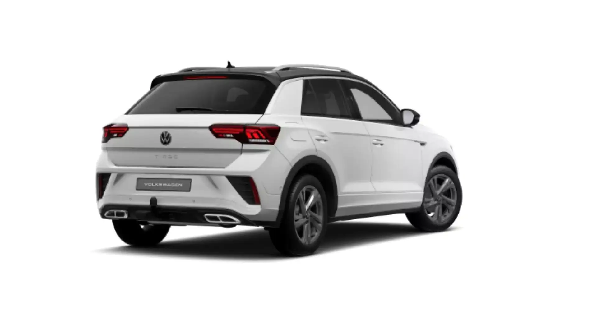 Volkswagen T-Roc R-Line 1.5 TSI DSG*NAVI*AHK*KAM*SHZ*17Zoll Weiß - 2