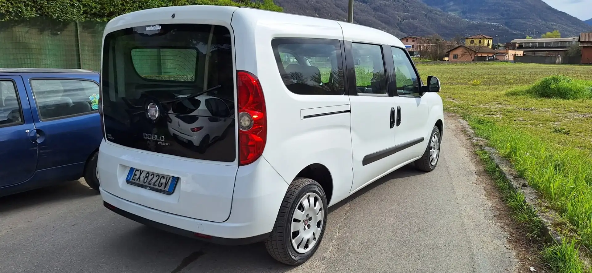 Fiat Doblo 1.3 mjt MAXI PASSO LUNGO N1 AUTOCARRO 5 POSTI Biały - 2