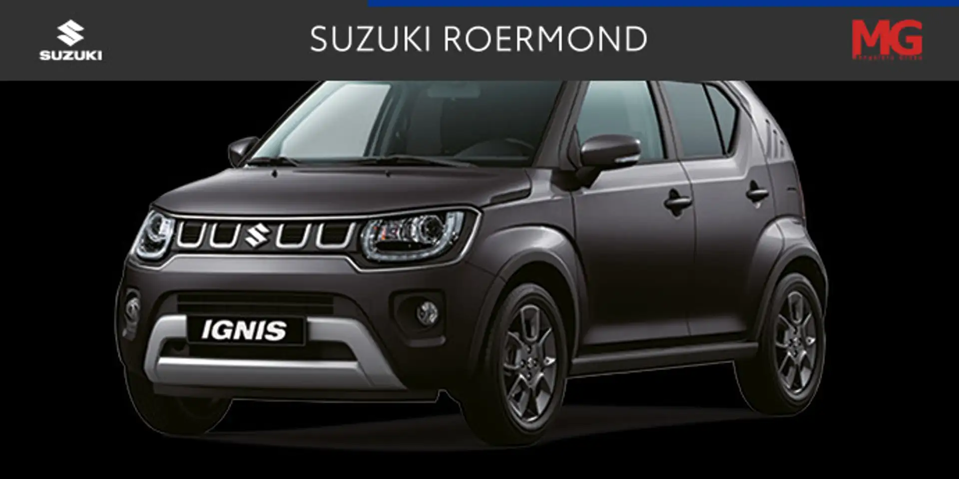 Suzuki Ignis 1.2 Smart Hybrid Style CVT Autom./Rijklaar/ € 1.50 Grijs - 1