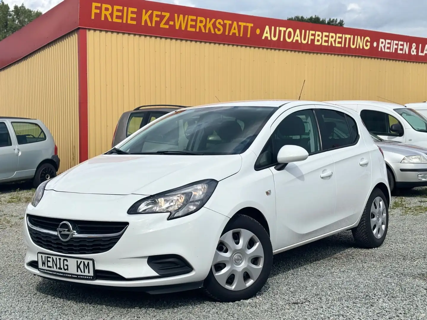 Opel Corsa E KLIMA, Allwetterreifen,TÜV-NEU! Weiß - 1