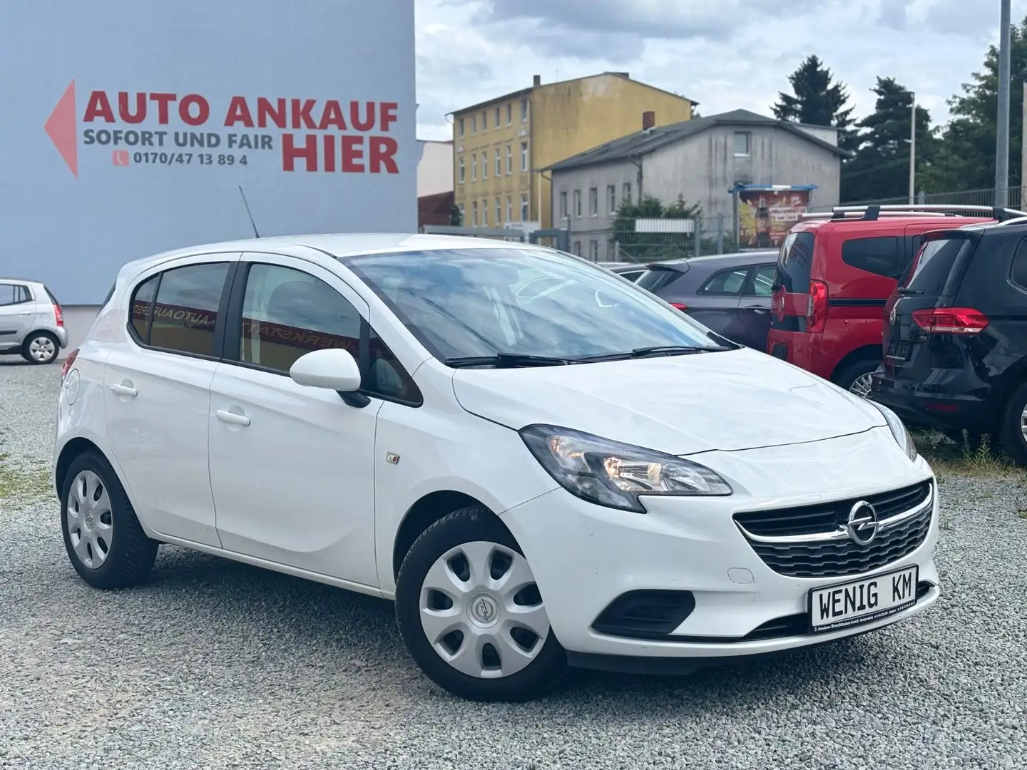 Opel Corsa E KLIMA, Allwetterreifen,TÜV-NEU! Weiß - 2