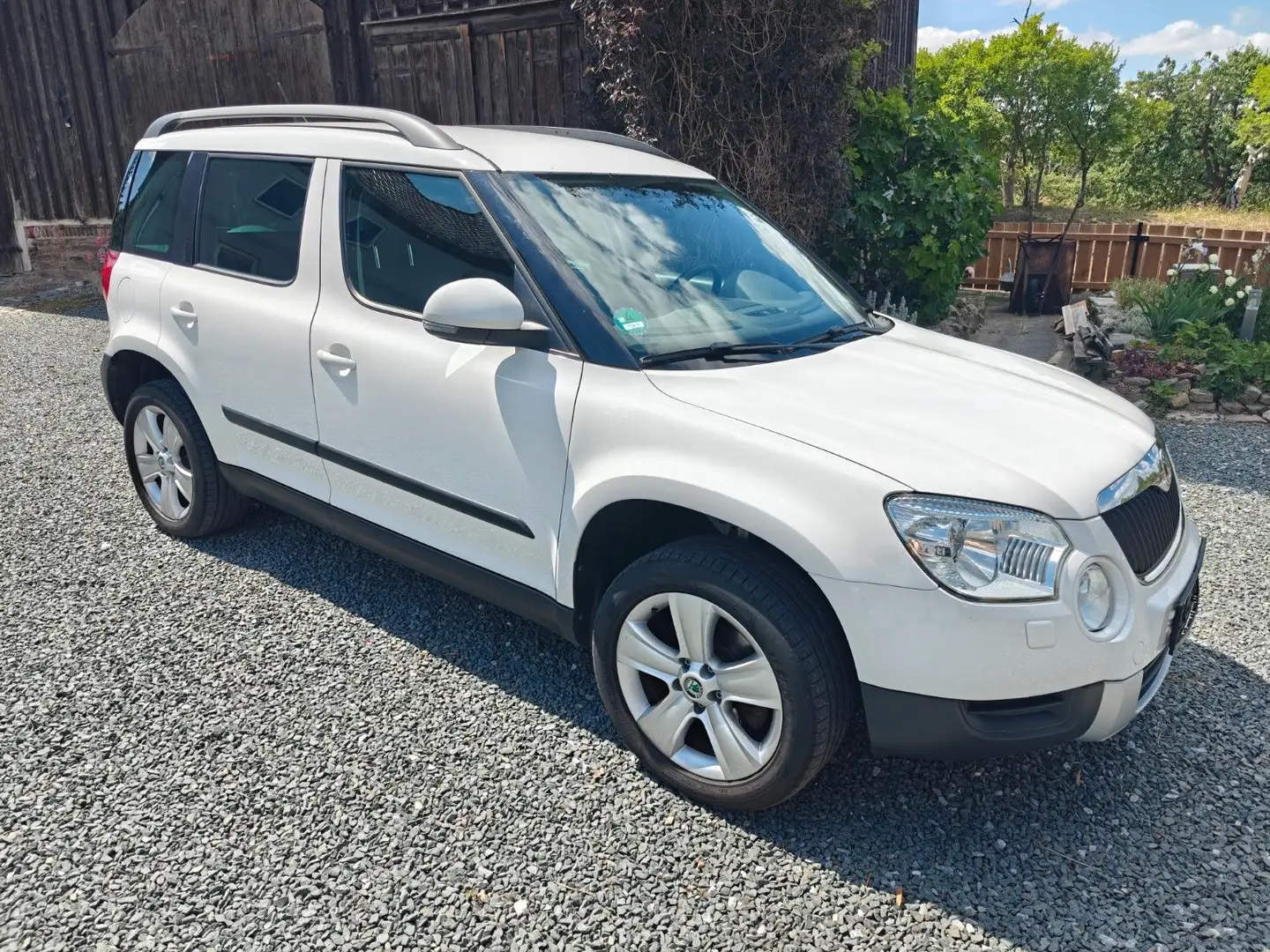 Skoda Yeti Elegance 4x4 Blanc - 2