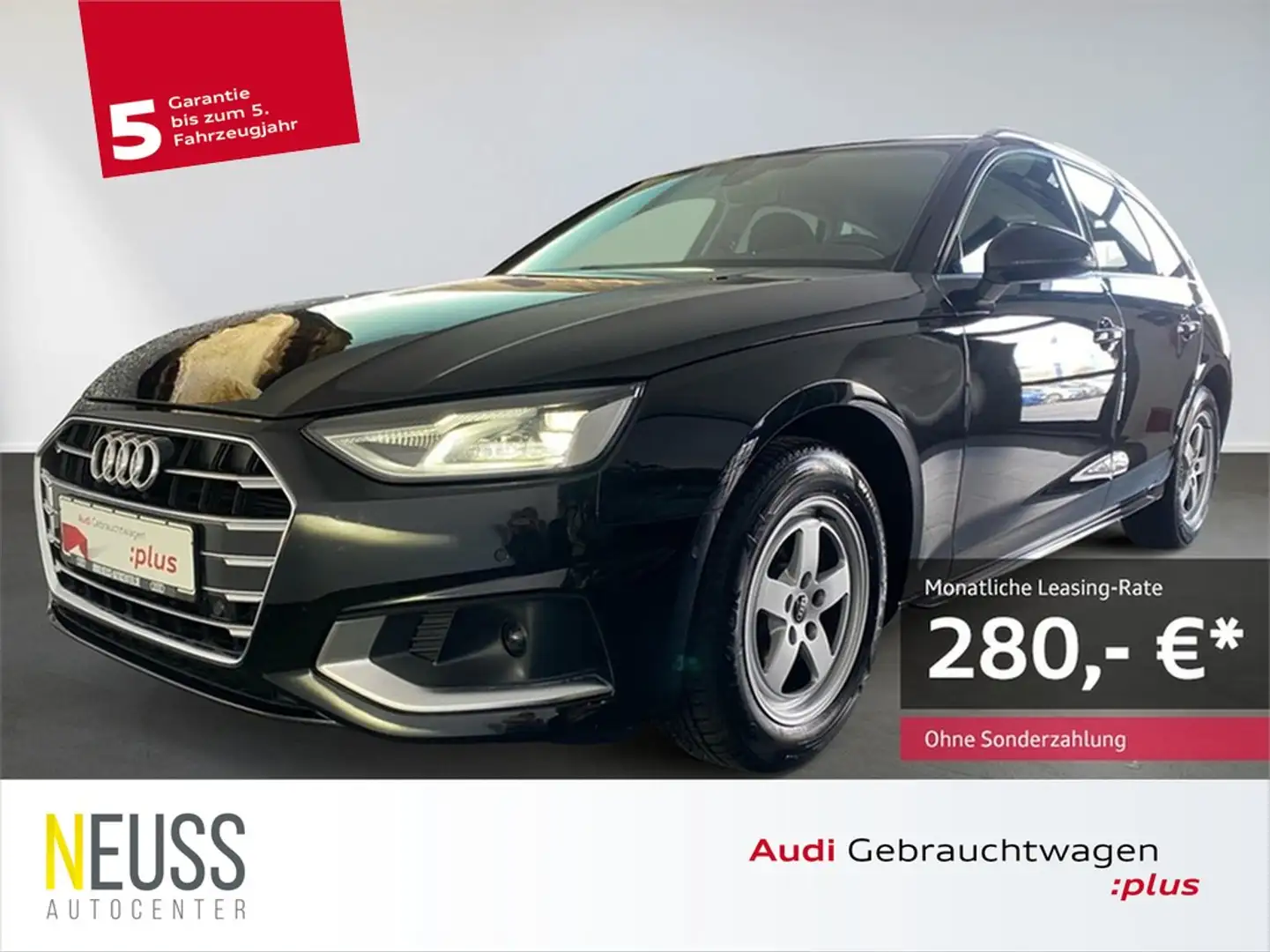 Audi A4 Avant 30 TDI advanced SOMMER+BUSINESS+TOUR+NAVI... Schwarz - 1