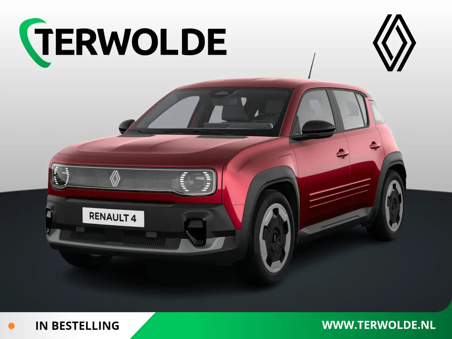 Renault R 4 Evolution | Achteruitrijcamera | Cruise control me Rouge - 1