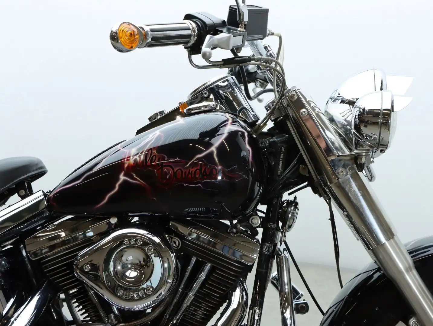 Harley-Davidson Fat Boy FXST Fat Boy EVO| Reifen, Service, TÜV neu Černá - 2