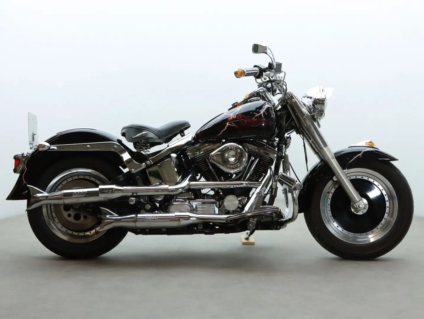 Harley-Davidson Fat Boy FXST Fat Boy EVO| Reifen, Service, TÜV neu Černá - 1