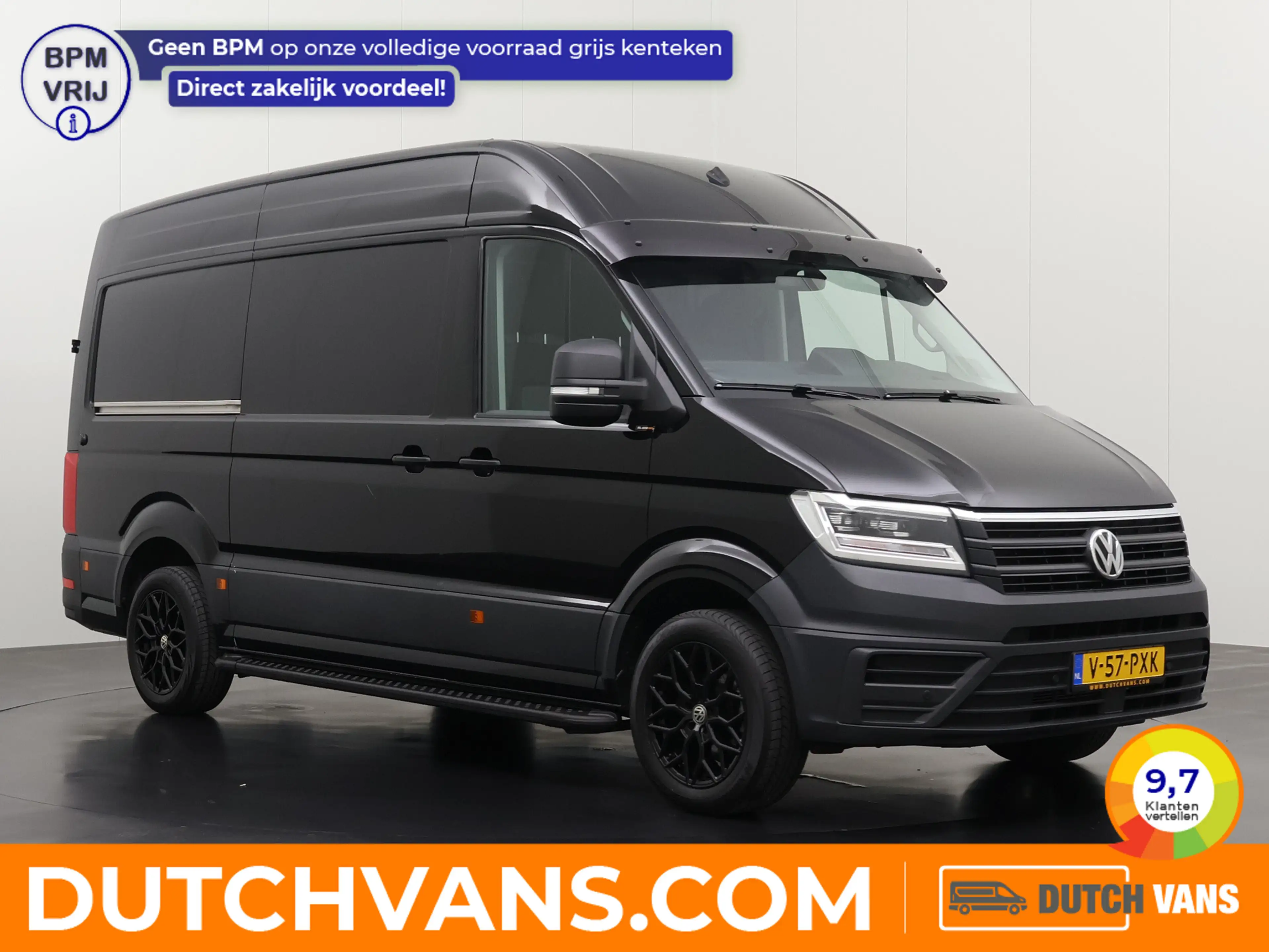 Volkswagen Crafter 2.0TDi 177PK Automaat L3H3 Black Edition | Led | M