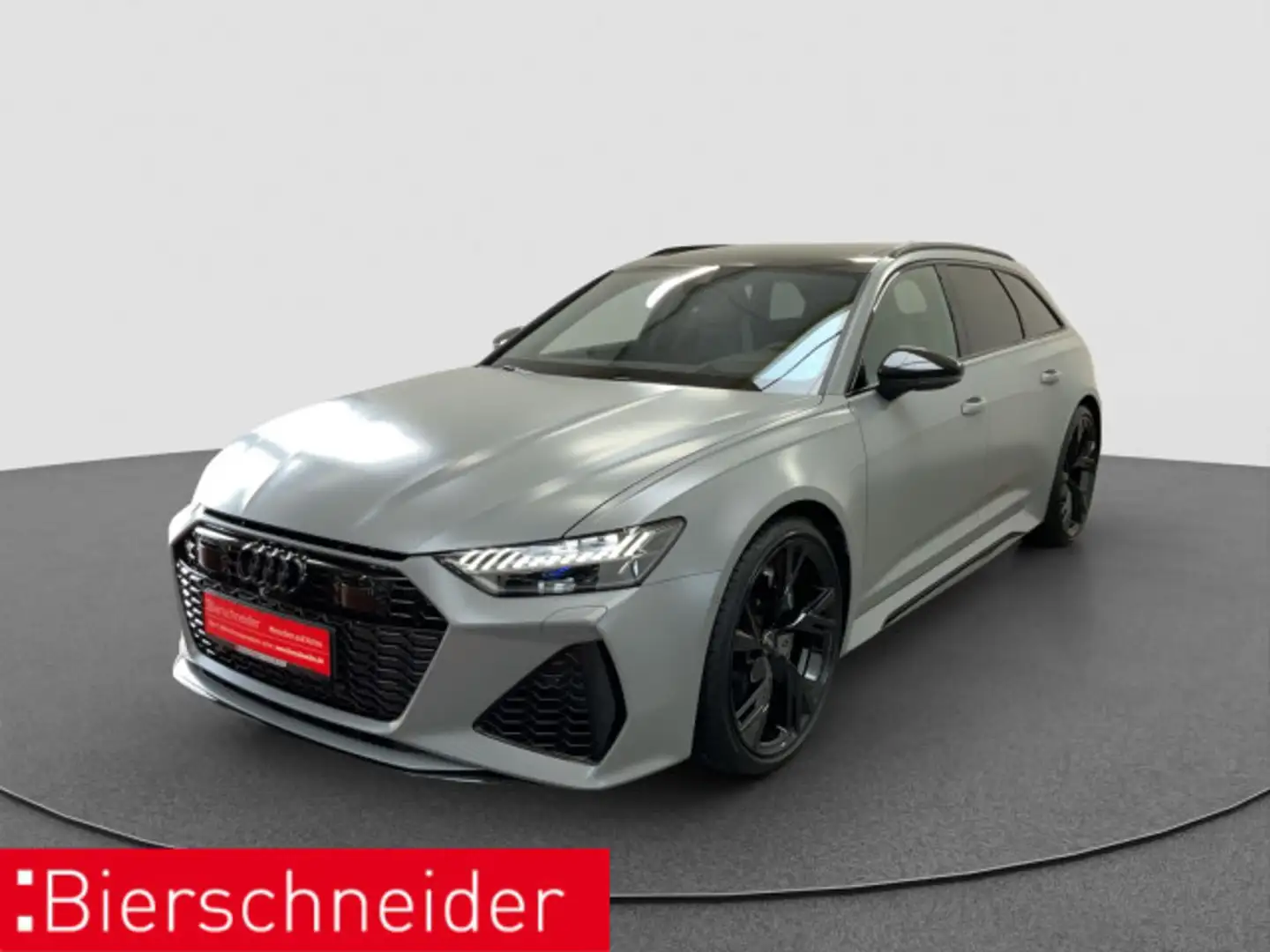 Audi RS6 Av qu VOLL! MATT AHK B&O MATRIX HuD 22 DYN- Grau - 1