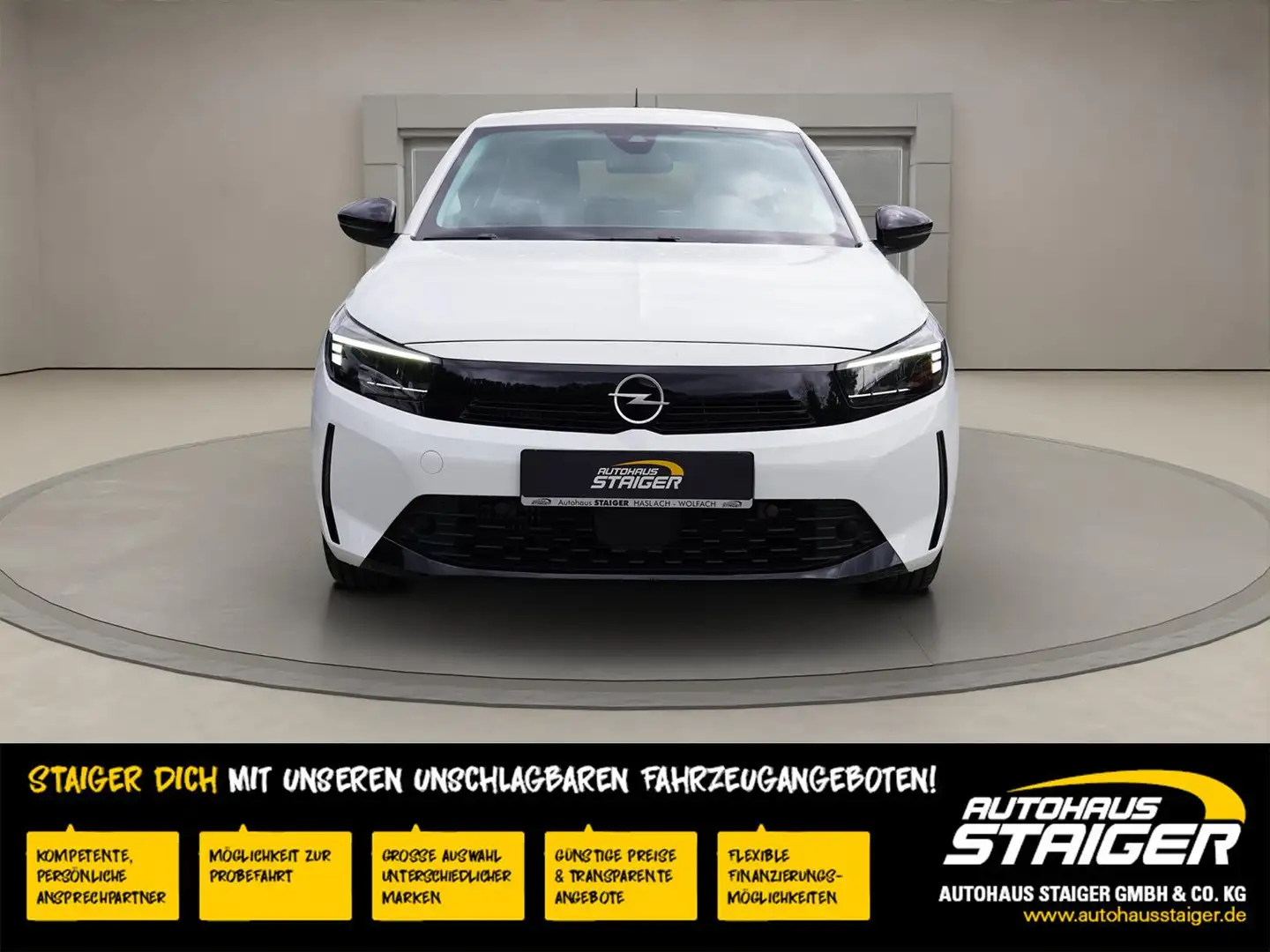 Opel Corsa Edition1.2+Parkpilot+Sitzheizung+ Blanc - 2