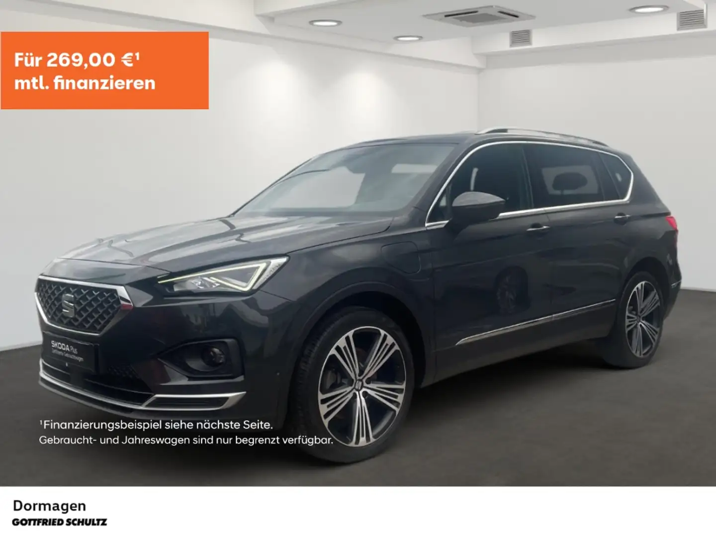 SEAT Tarraco 1.4 e-HYBRID DSG AHK NAVI KAMERA DCC Gris - 1