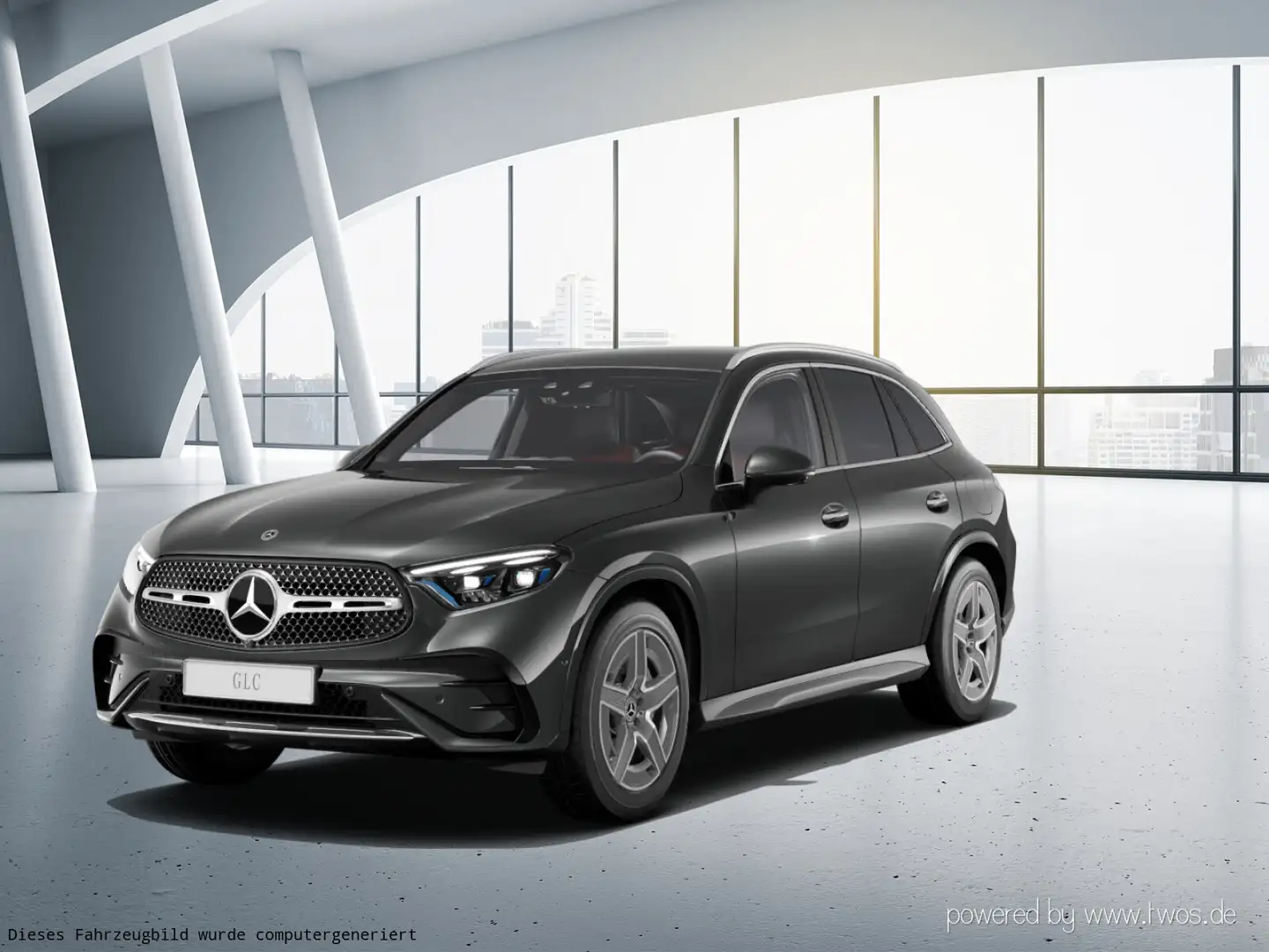 Mercedes-Benz GLC 300 GLC 300 e 4MATIC AMG Line Navi/Distronic/Styling Grau - 2