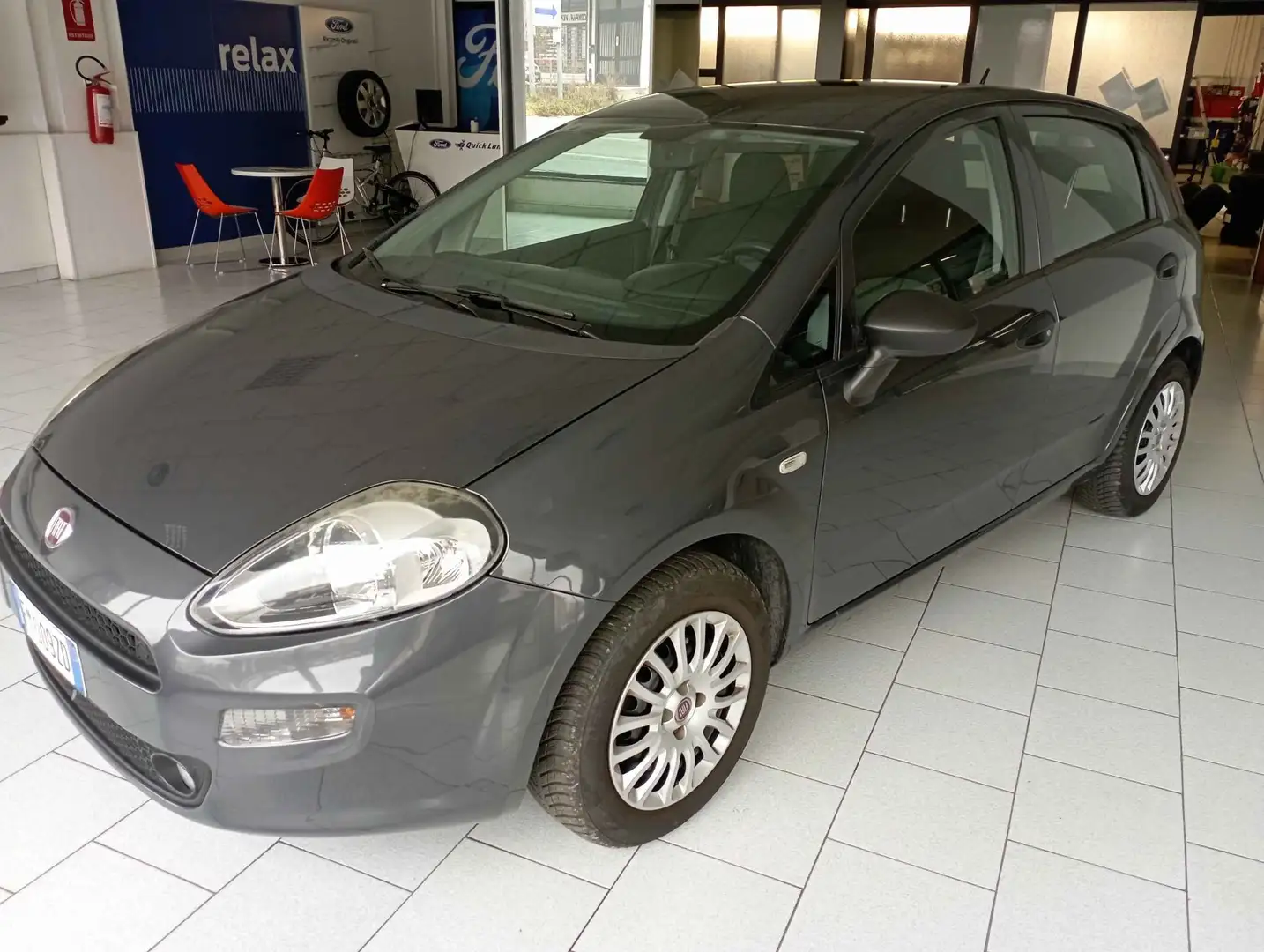 Fiat Punto Punto III 2012 5p 1.3 mjt Lounge s Grigio - 2