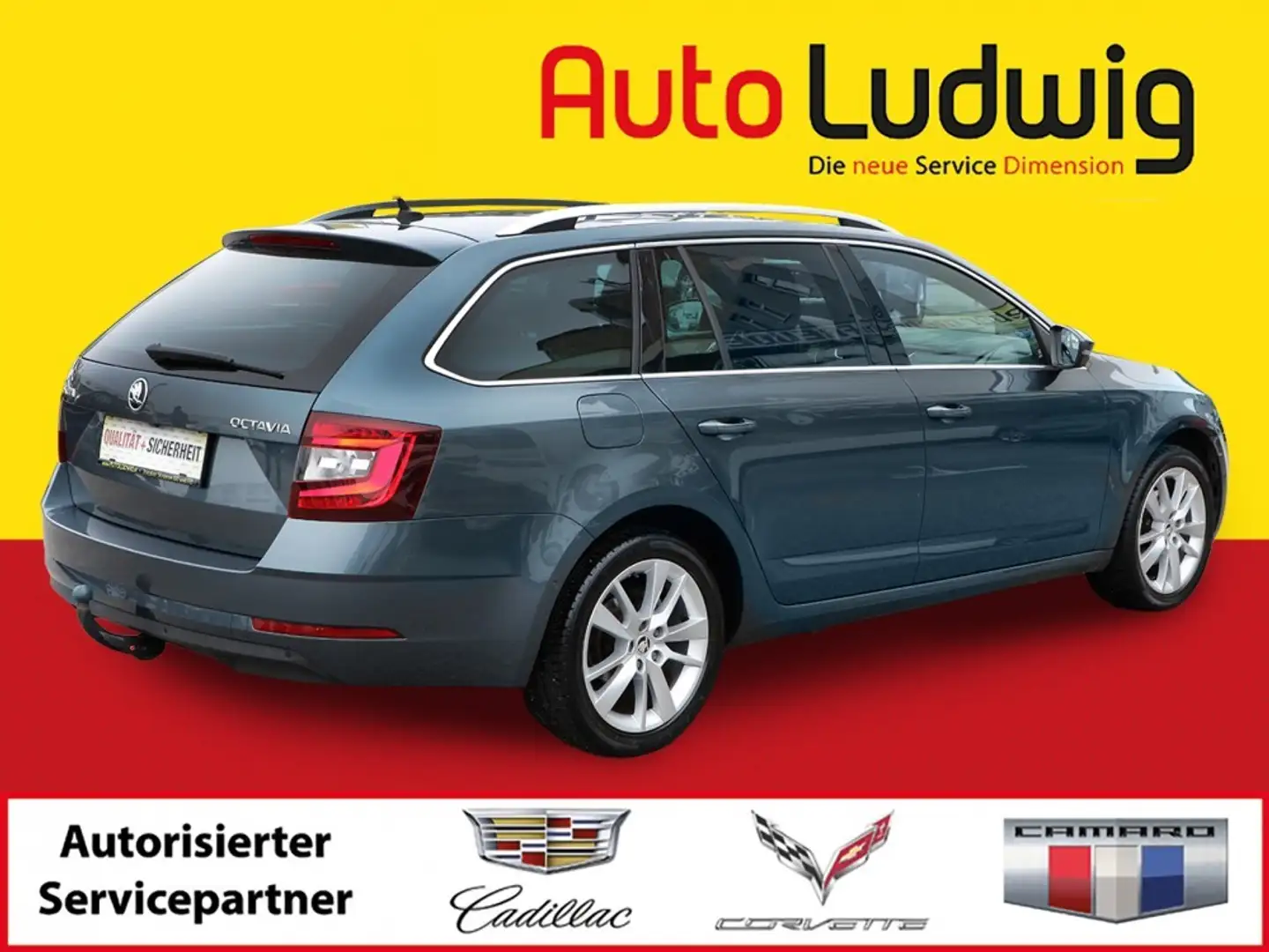 Skoda Octavia Combi 1,0 TSI Style Limited*PARKASSIST*LED*PANO... Grau - 2