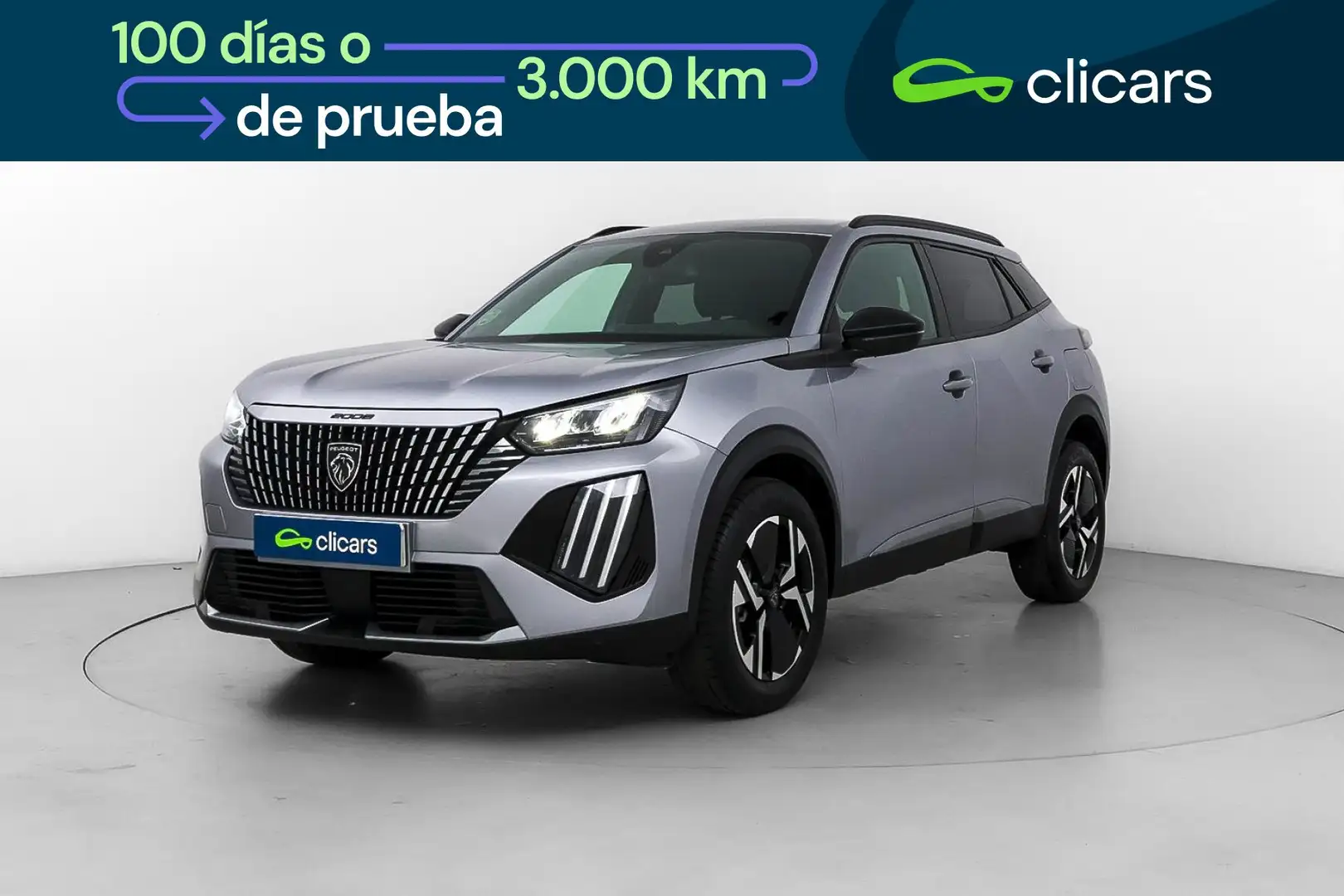 Peugeot 2008 1.2 PureTech S&S Allure 100 Plateado - 1