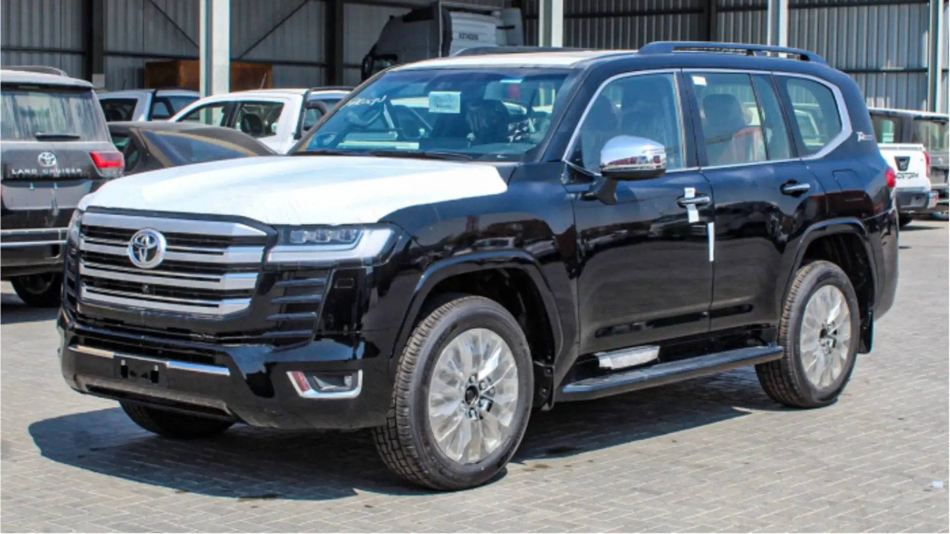 Toyota Land Cruiser 300 3.3L VX-R V6 D AT 2025 *FOR EXPORT OUT OF EU* Black - 1