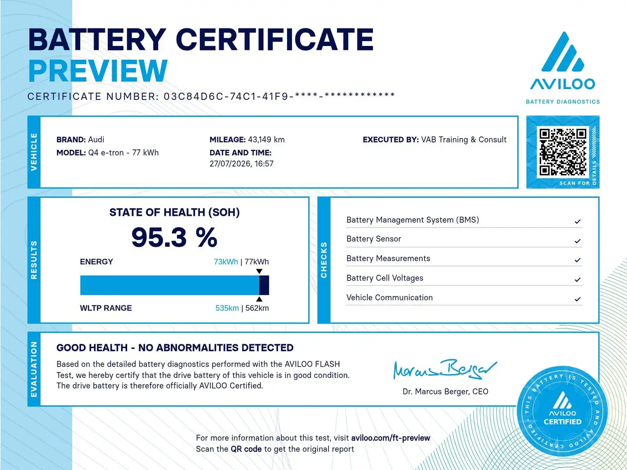 Audi Q4 40 e-tron*77 kWh*S-LINE*95.3% SOH*562 KM WLTP*, миниатюра 2
