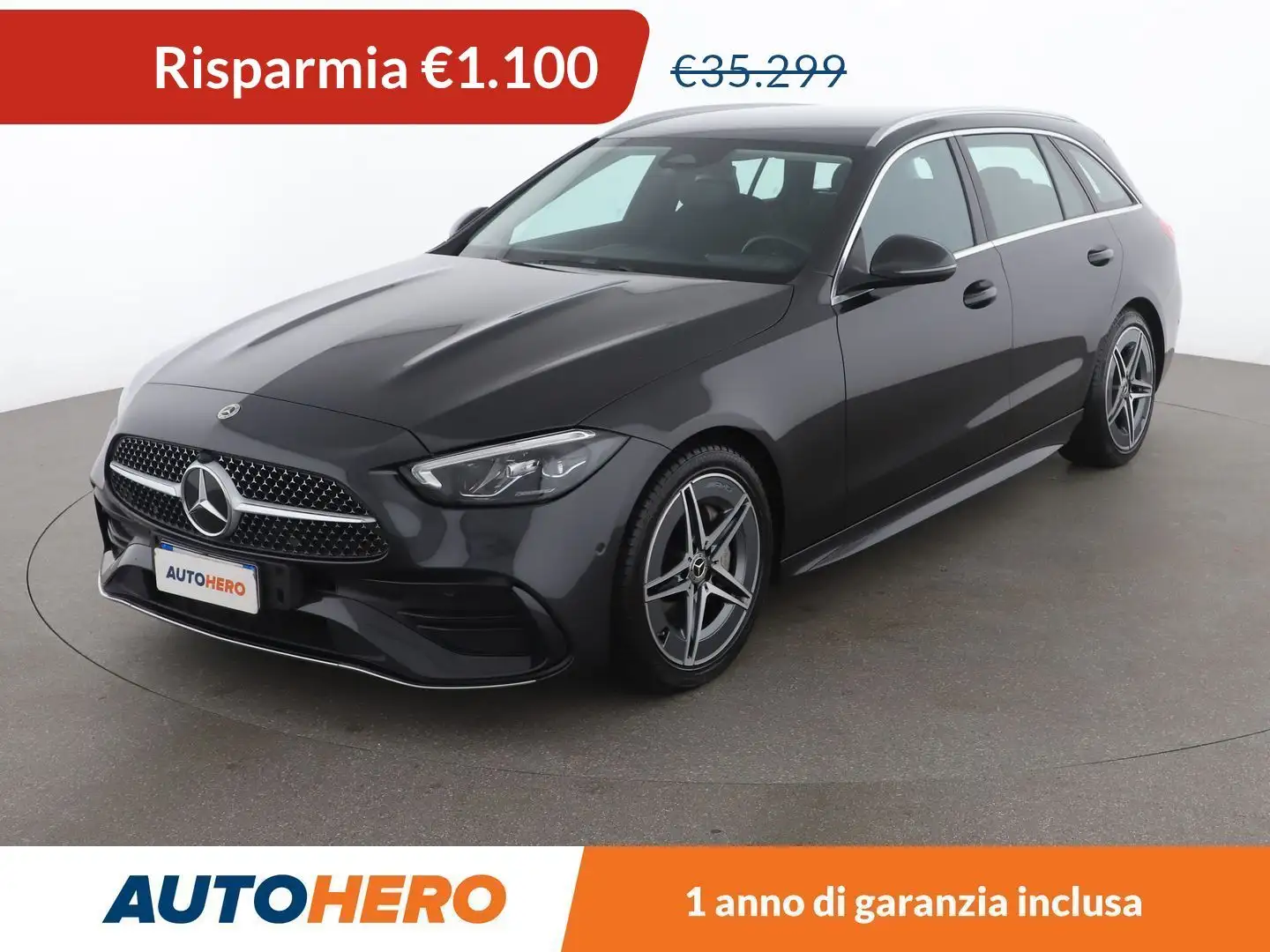 Mercedes-Benz C 180 C 180 Premium Automatic Grigio - 1