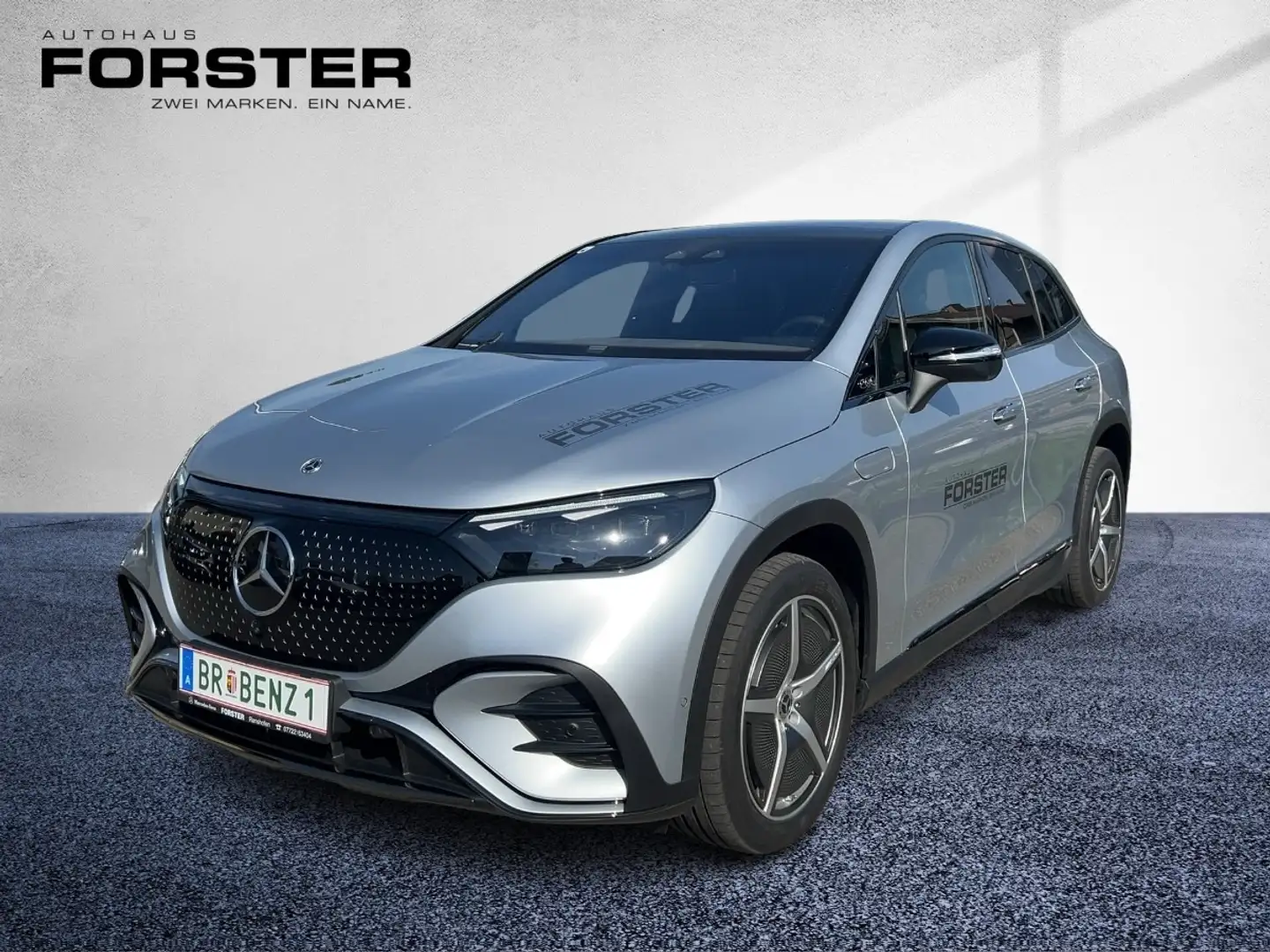 Mercedes-Benz EQE SUV EQE 350 4MATIC SUV AMG Pano Night AIR FAP AHV Серебристый - 2